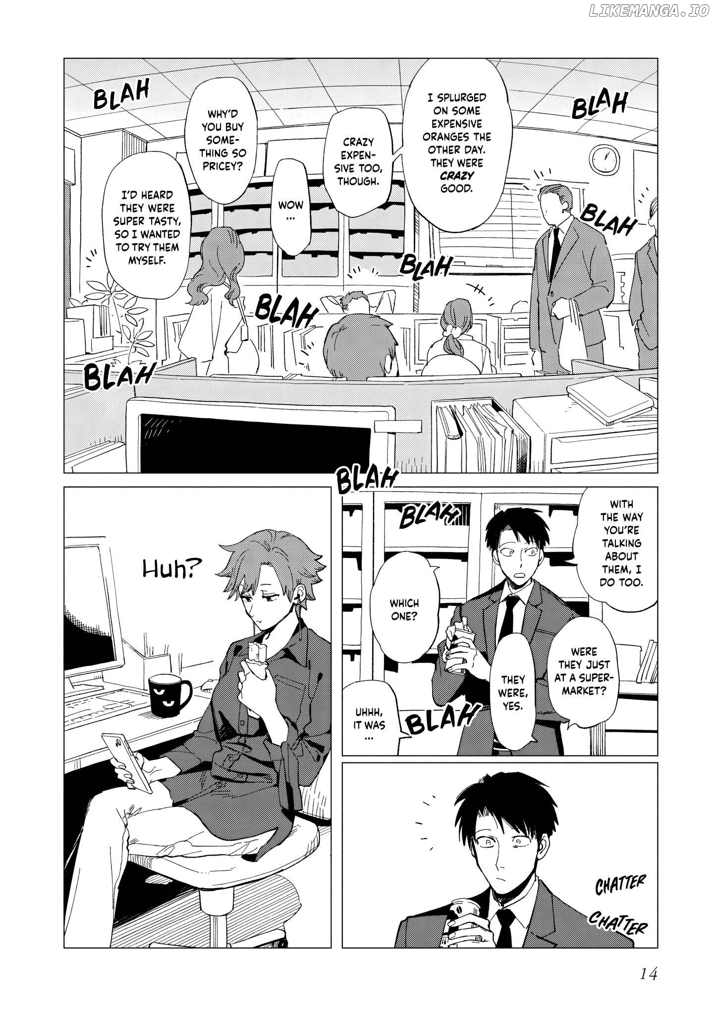 Shinozaki-kun no Mente Jijou Chapter 35 - page 14