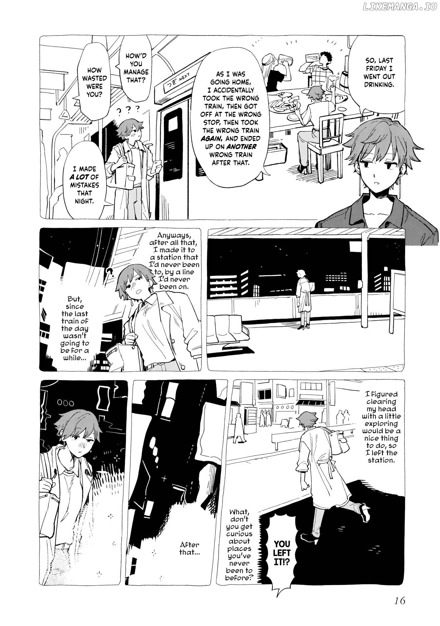 Shinozaki-kun no Mente Jijou Chapter 35 - page 16