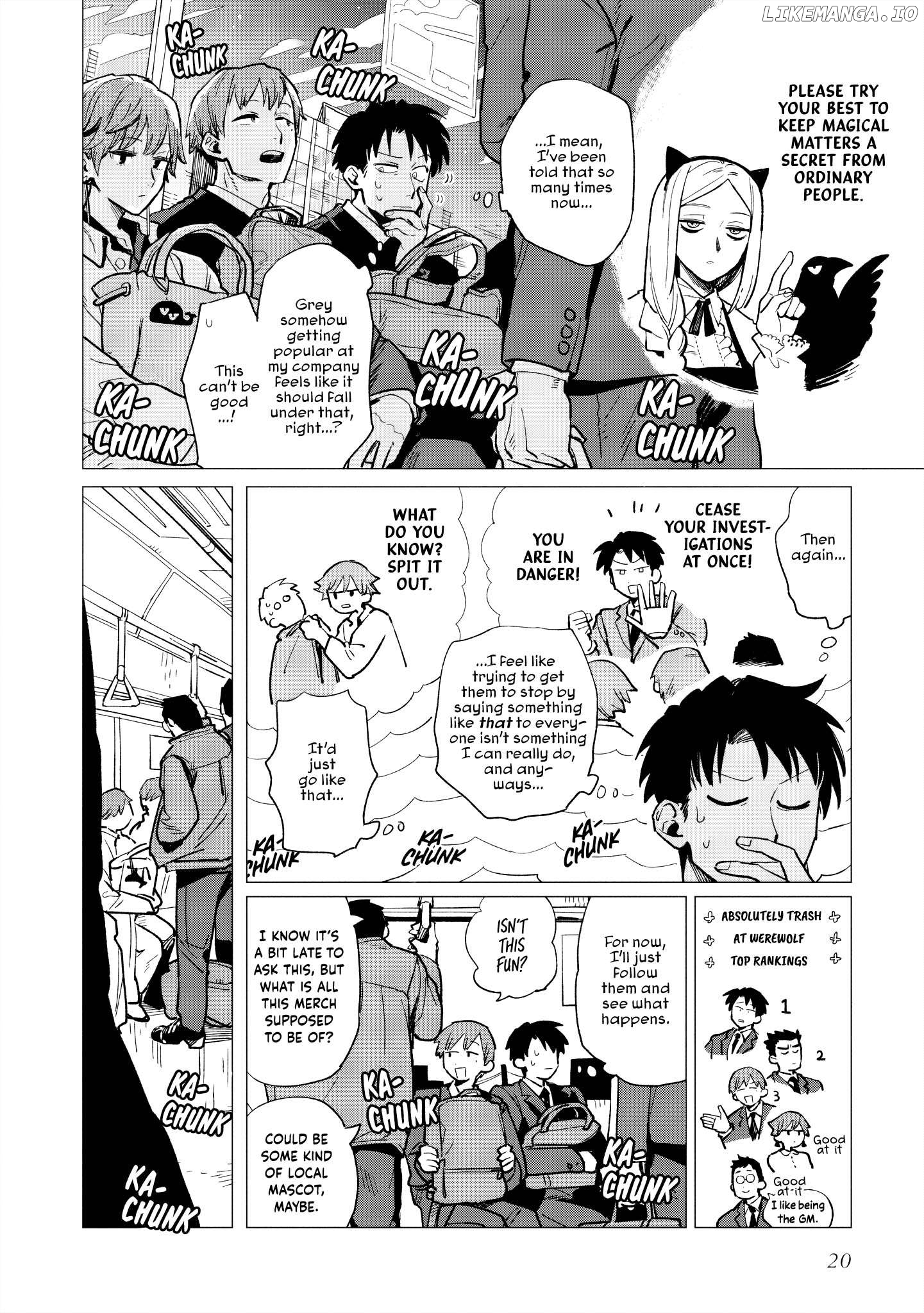 Shinozaki-kun no Mente Jijou Chapter 35 - page 20