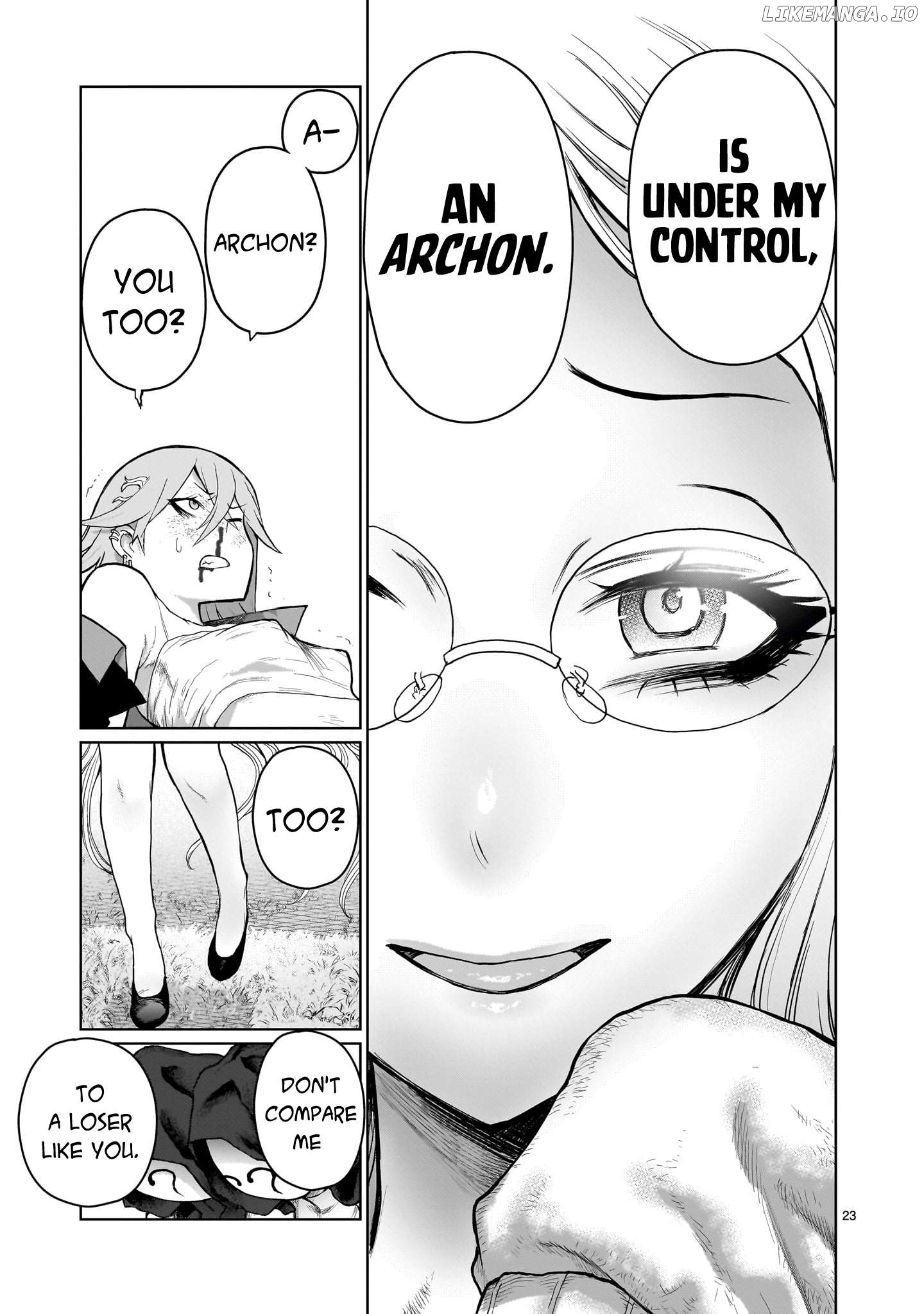 Kaminaki Sekai No Onee-Chan Katsudou Chapter 8 - page 21