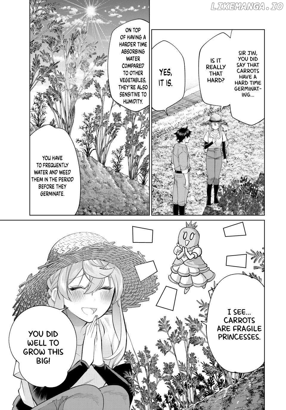 All My Neighbors are Convinced the Female Knight from My Rice Field Is My Wife Chapter 56 - page 11