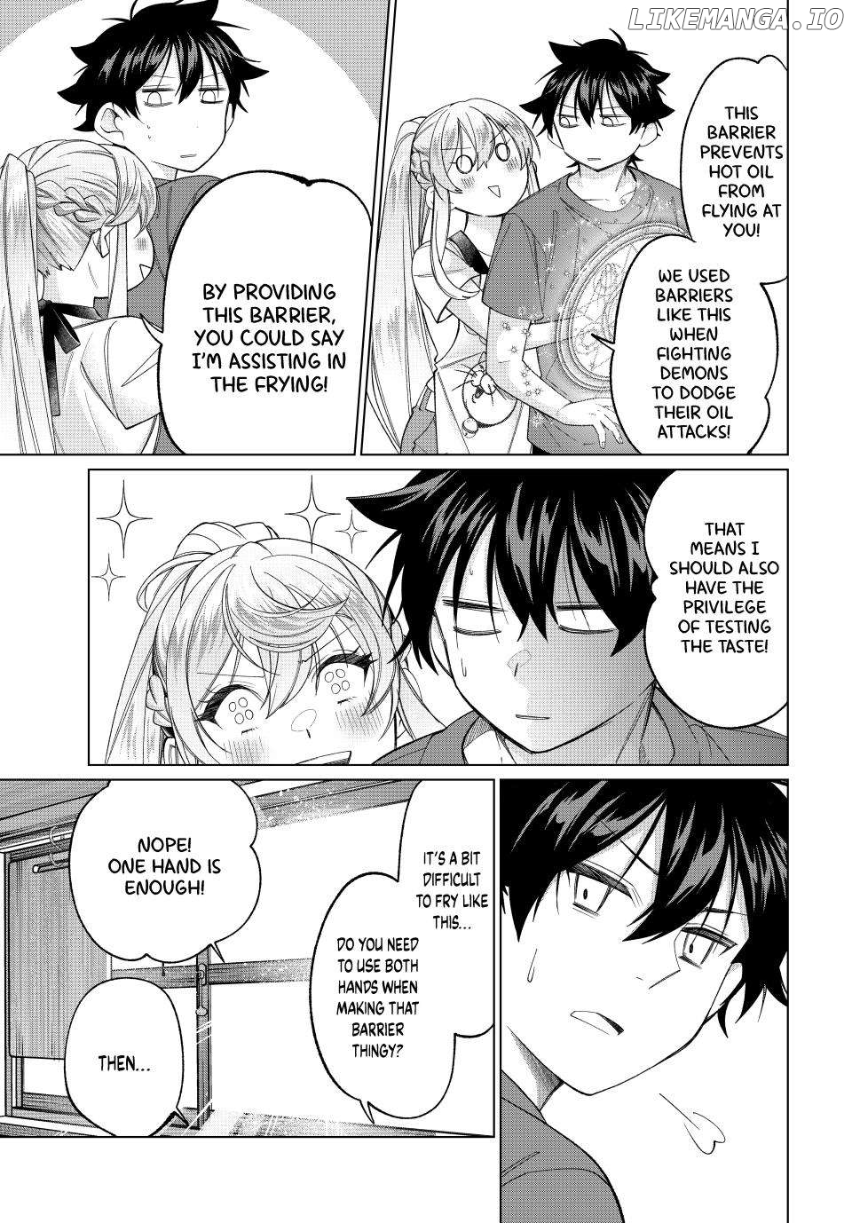 All My Neighbors are Convinced the Female Knight from My Rice Field Is My Wife Chapter 57 - page 15