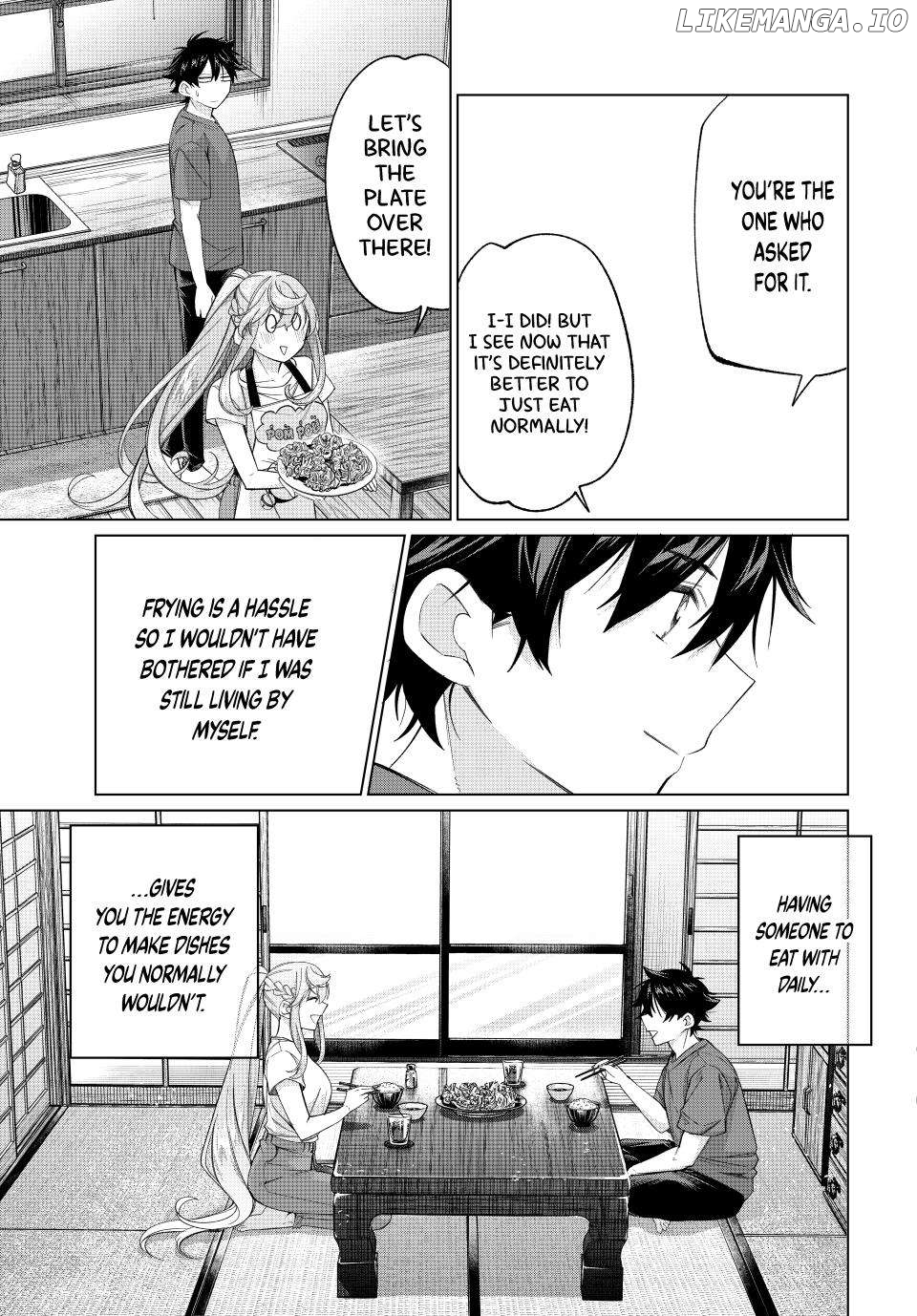 All My Neighbors are Convinced the Female Knight from My Rice Field Is My Wife Chapter 57 - page 21