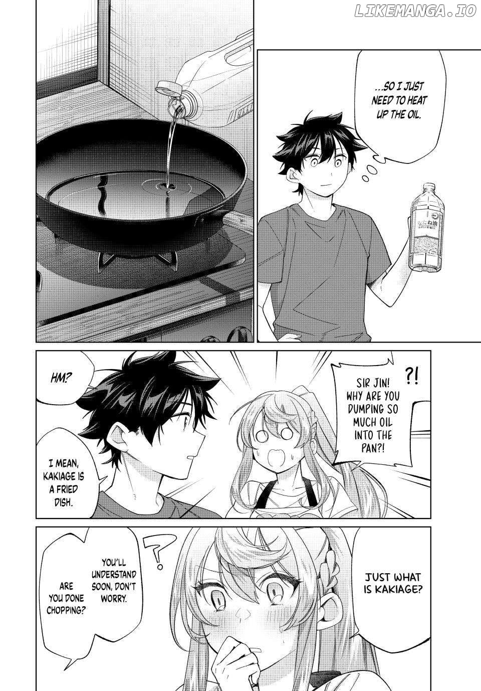 All My Neighbors are Convinced the Female Knight from My Rice Field Is My Wife Chapter 57 - page 4