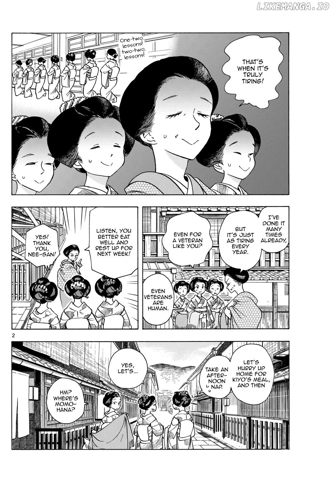 Kiyo in Kyoto: From the Maiko House Chapter 276 - page 2
