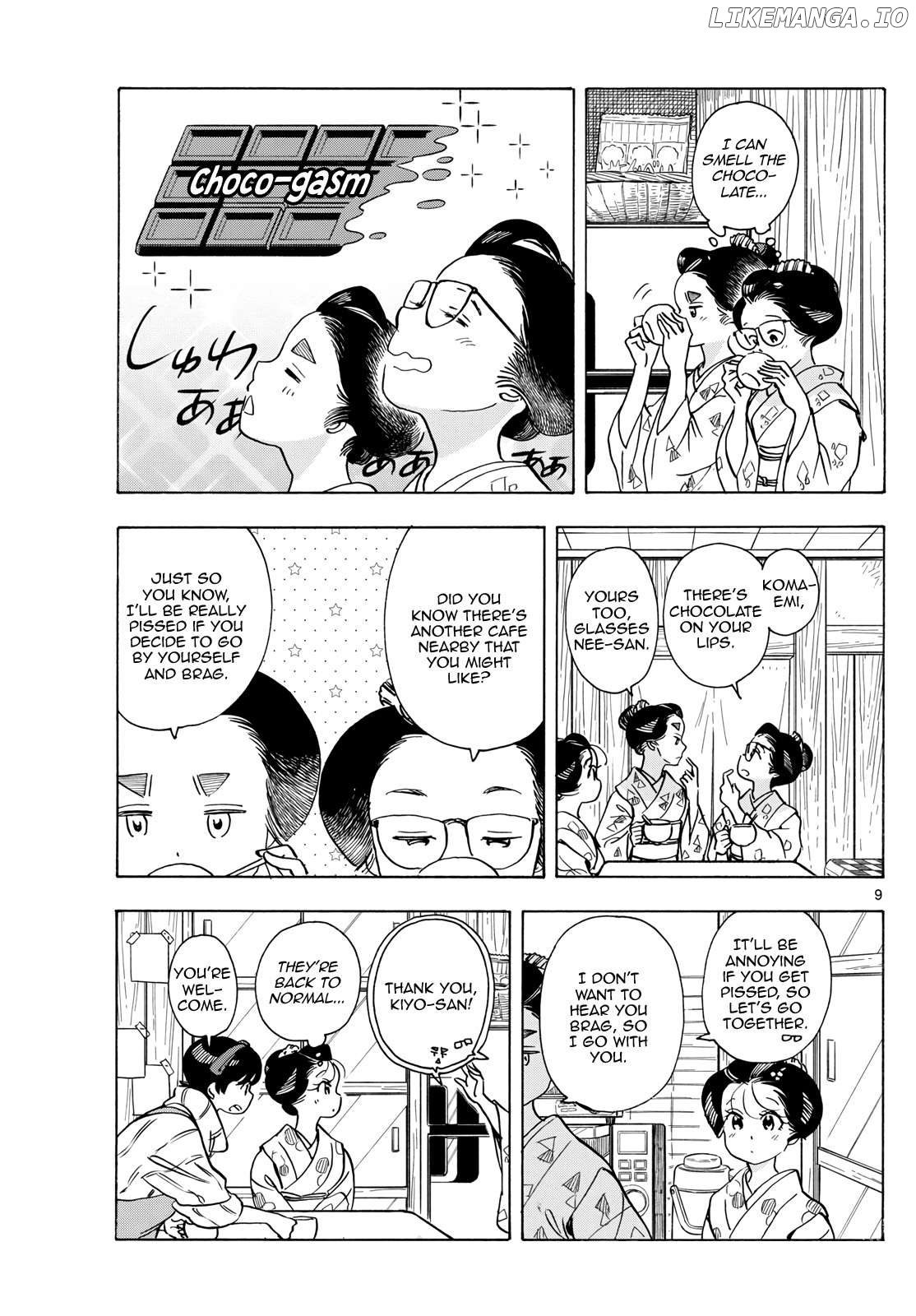 Kiyo in Kyoto: From the Maiko House Chapter 277 - page 9