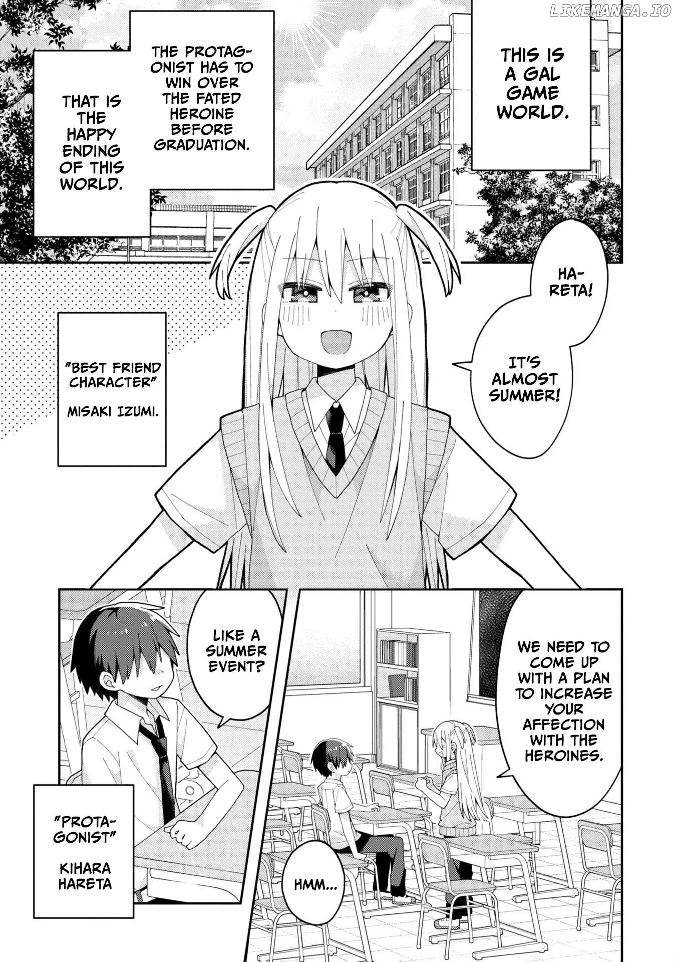 Misaki-kun wa Kouryaku Chara Janai Chapter 11 - page 1