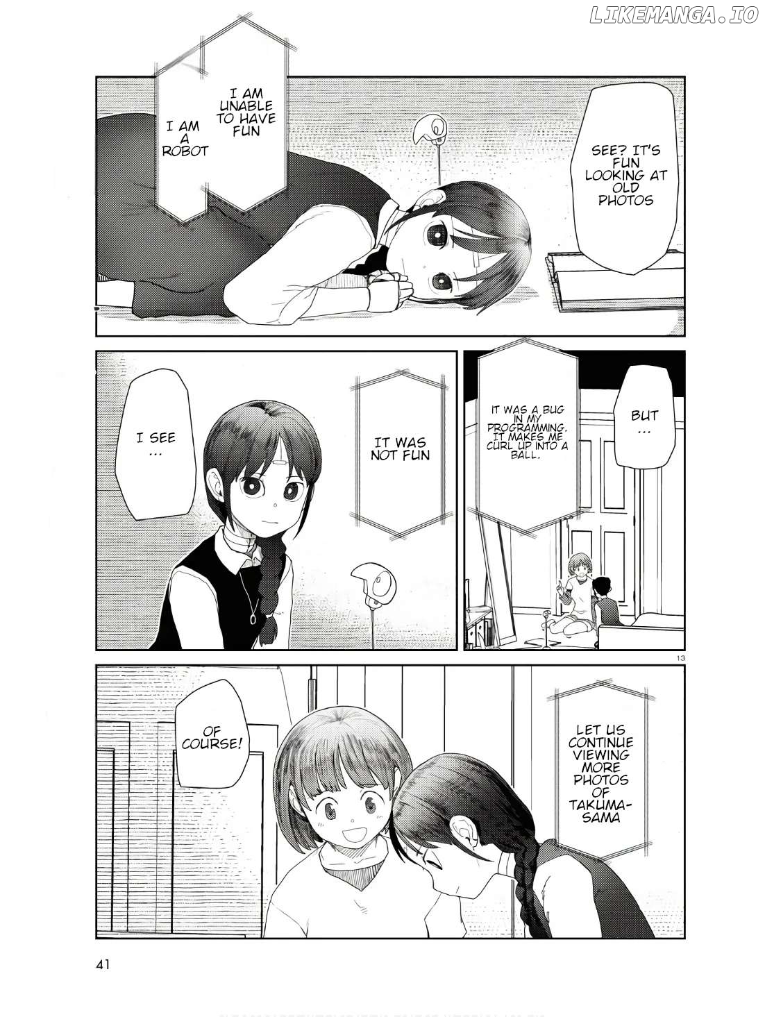 Boku No Tsuma Wa Kanjou Ga Nai Chapter 50 - page 13