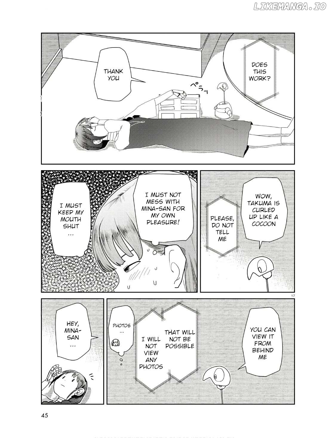 Boku No Tsuma Wa Kanjou Ga Nai Chapter 50 - page 17