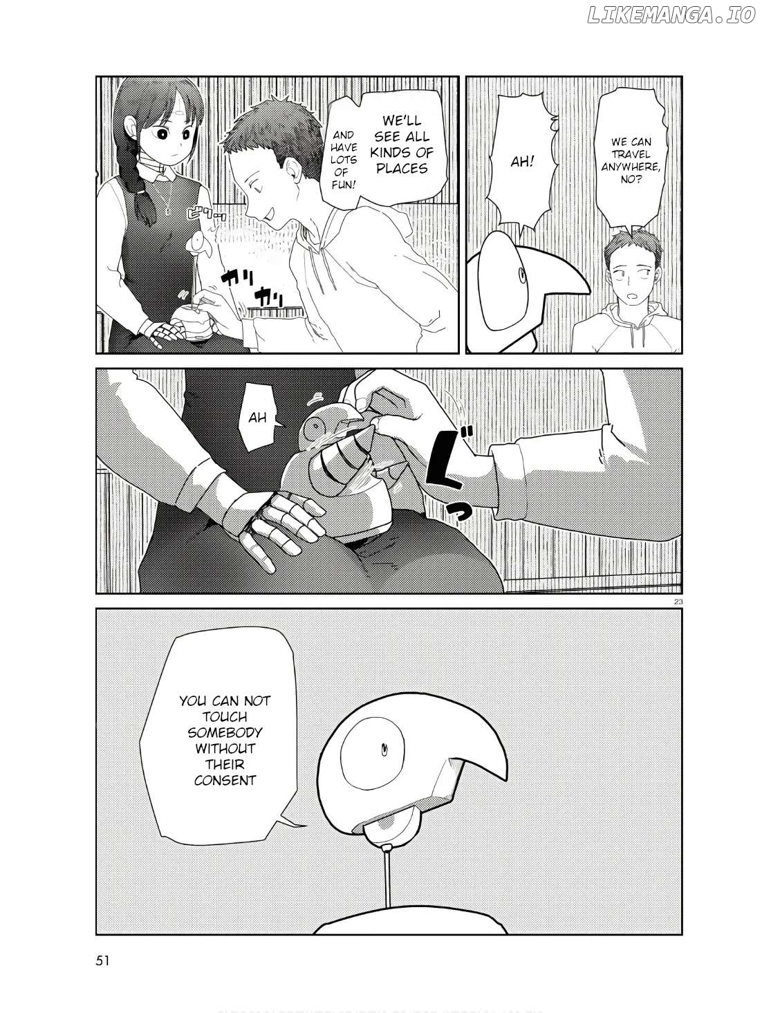 Boku No Tsuma Wa Kanjou Ga Nai Chapter 50 - page 23
