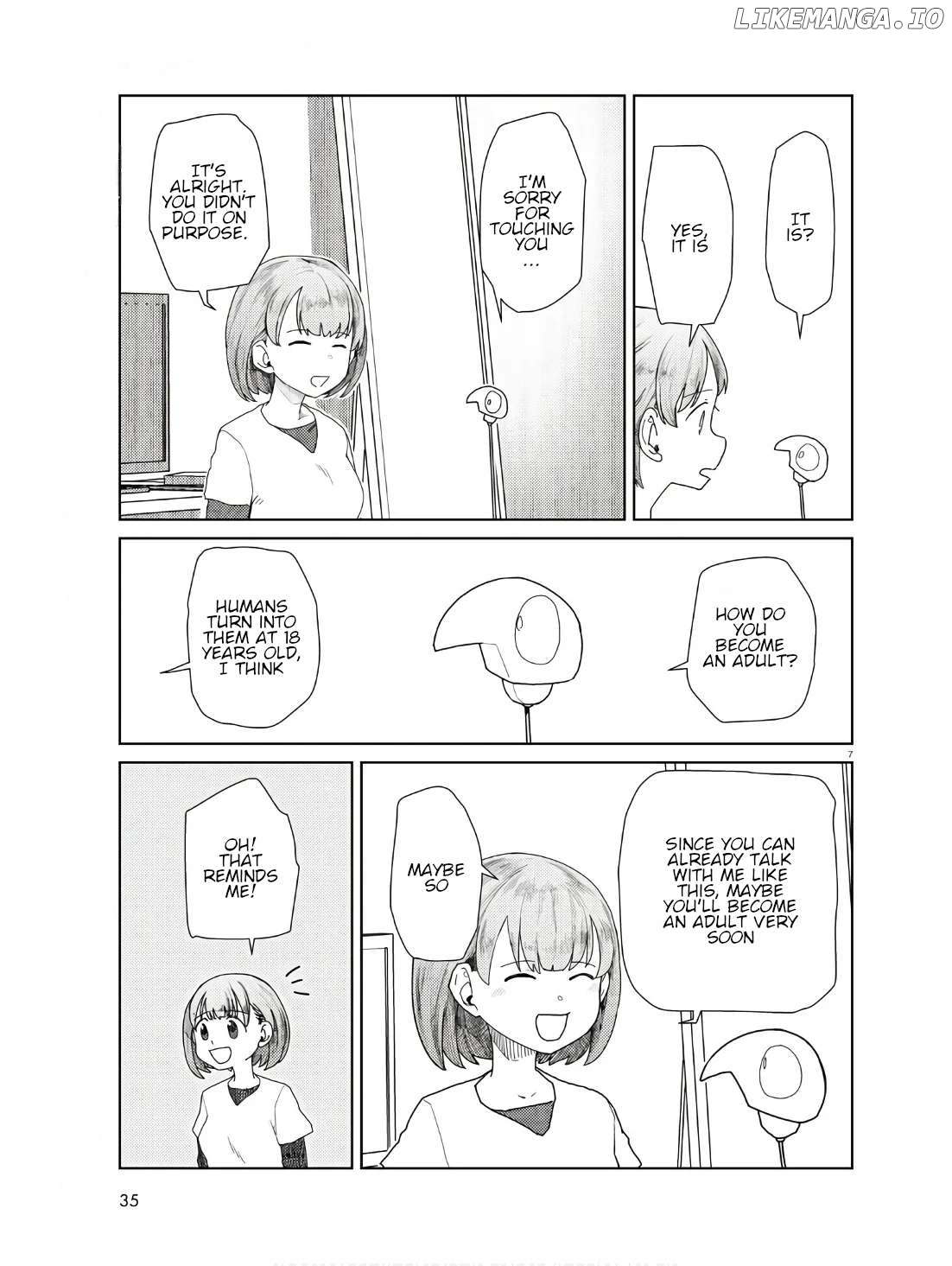 Boku No Tsuma Wa Kanjou Ga Nai Chapter 50 - page 7