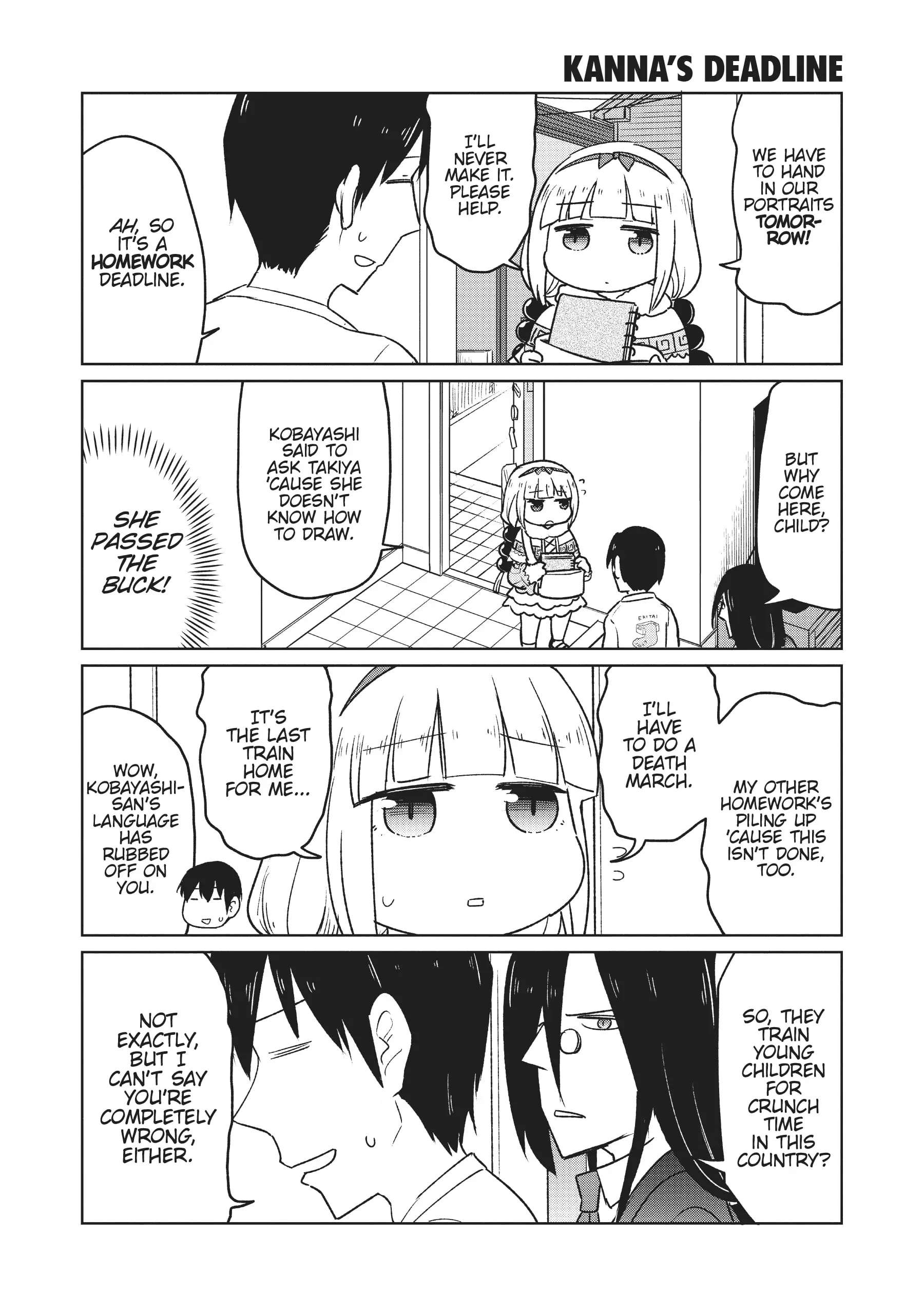 Kobayashi-san Chi no Maid Dragon: Okomorigurashi no Fafnir Chapter 29 - page 2
