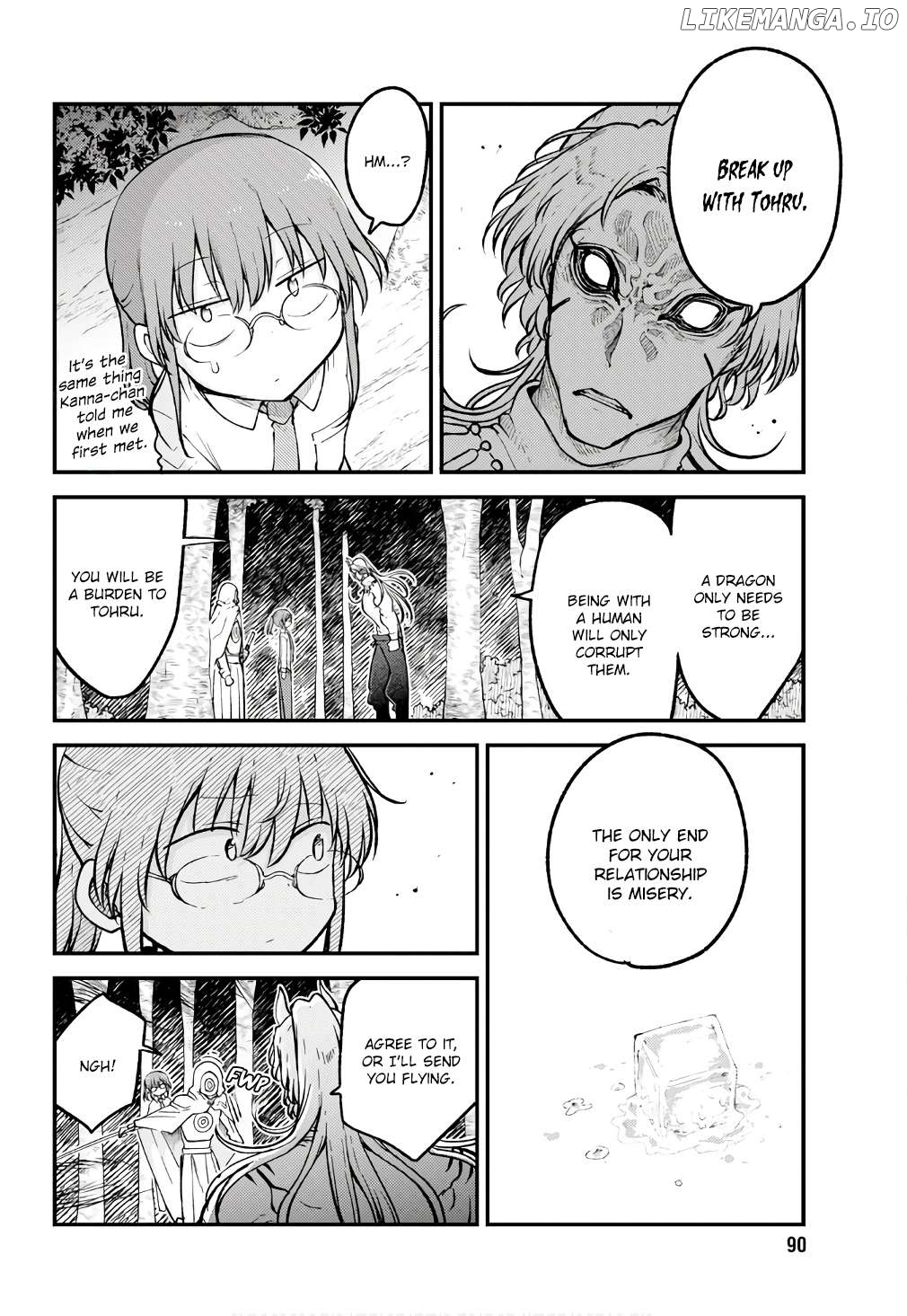 Kobayashi-San Chi No Maid Dragon Chapter 145 - page 12