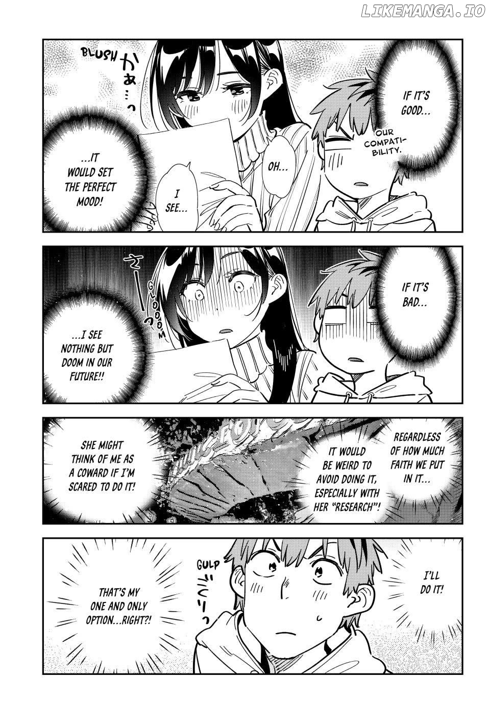 Kanojo, Okarishimasu Chapter 339 - page 17
