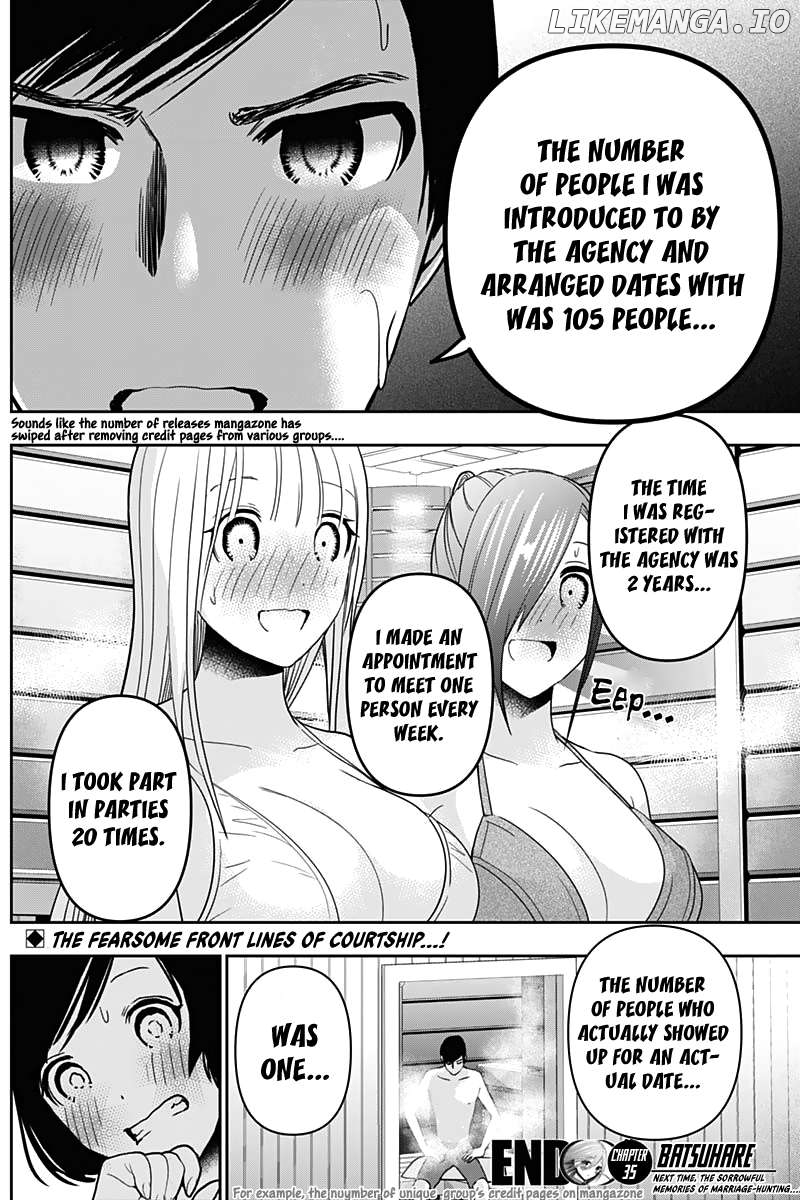 Batsu Hare Chapter 35 - page 16