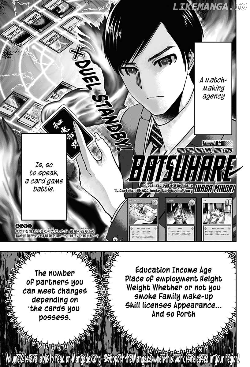 Batsu Hare Chapter 36 - page 4