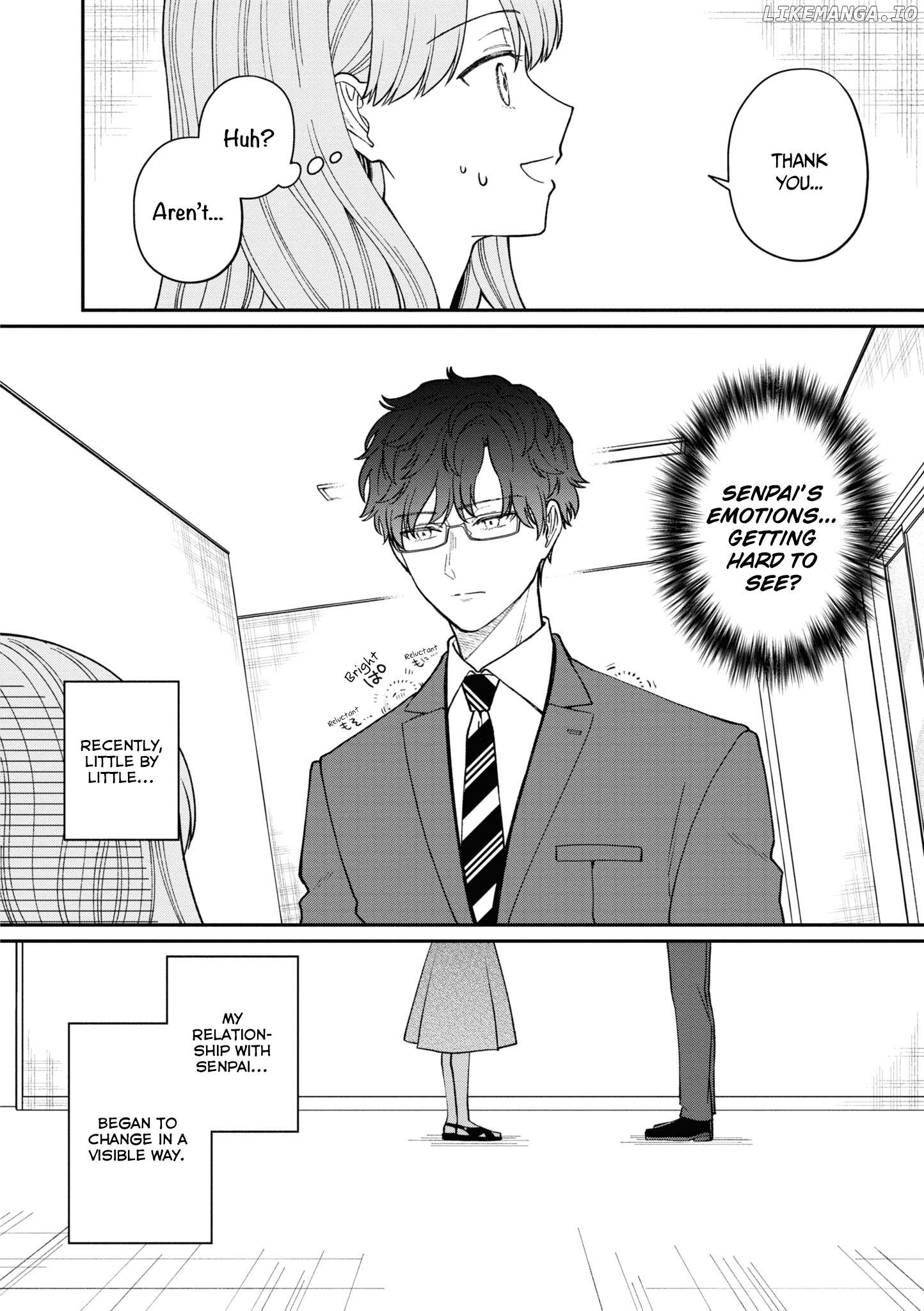 The New-Hire Who Could "Read" Emotions and the Unsociable Senpai Chapter 43 - page 9