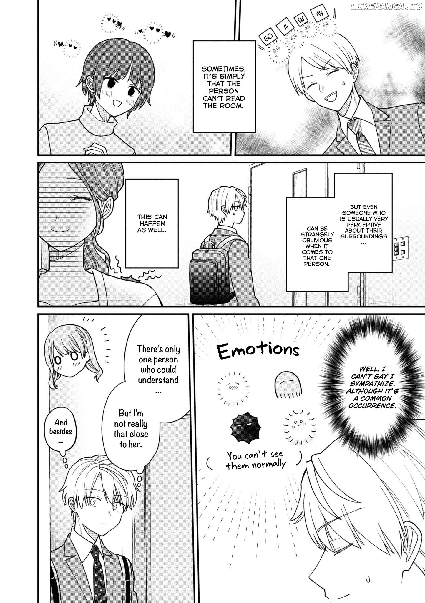 The New-Hire Who Could "Read" Emotions and the Unsociable Senpai Chapter 44 - page 3