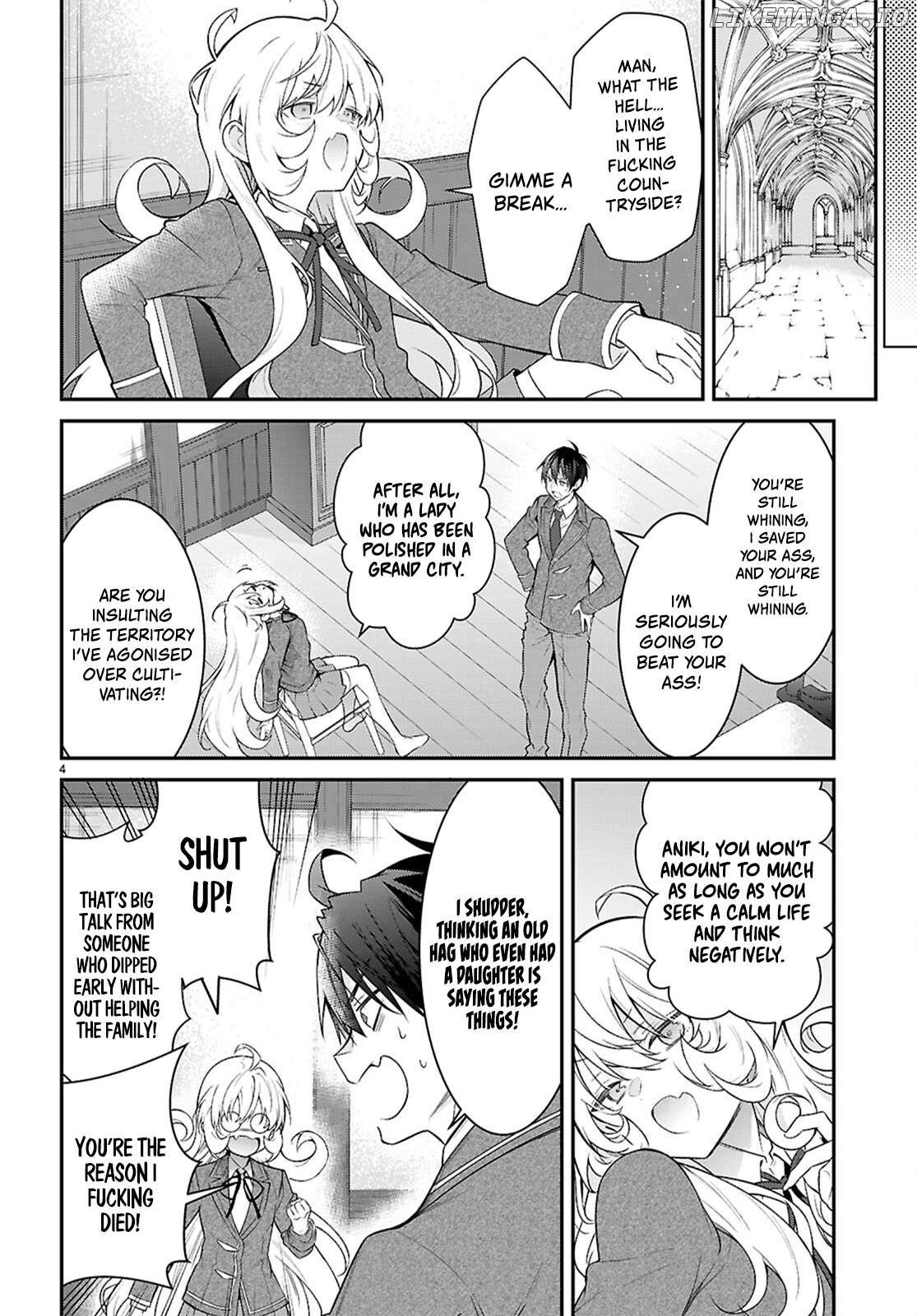 The World of Otome Games is Tough For Mobs Chapter 66 - page 4