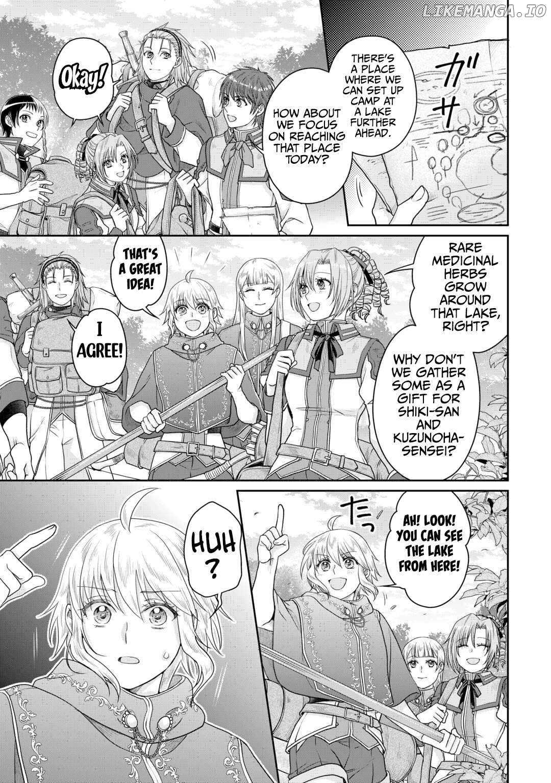 Tsuki ga Michibiku Isekai Douchuu Chapter 98 - page 10