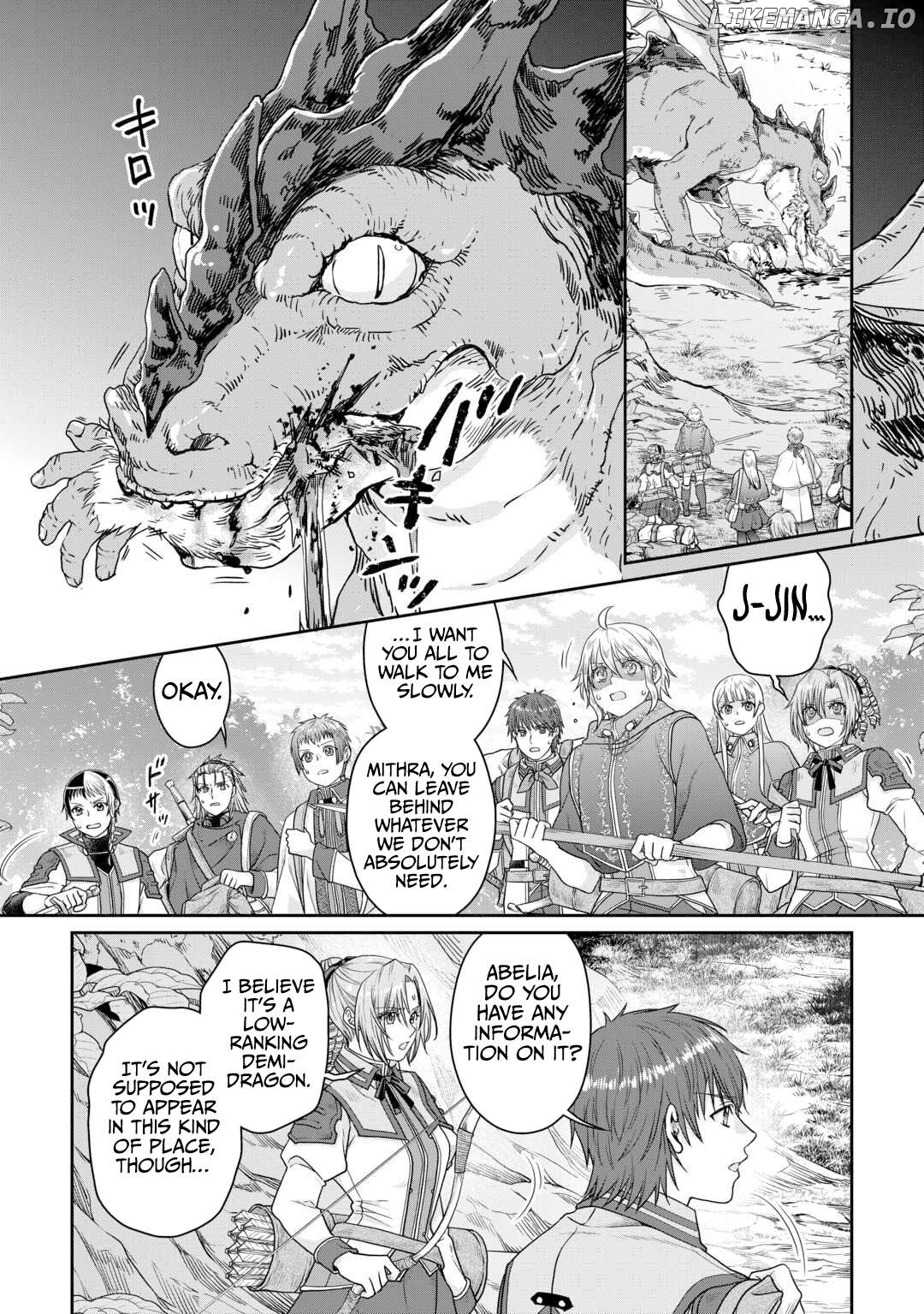 Tsuki ga Michibiku Isekai Douchuu Chapter 98 - page 11