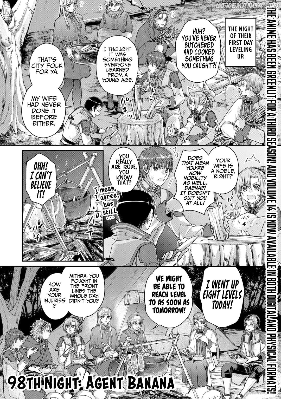 Tsuki ga Michibiku Isekai Douchuu Chapter 98 - page 2