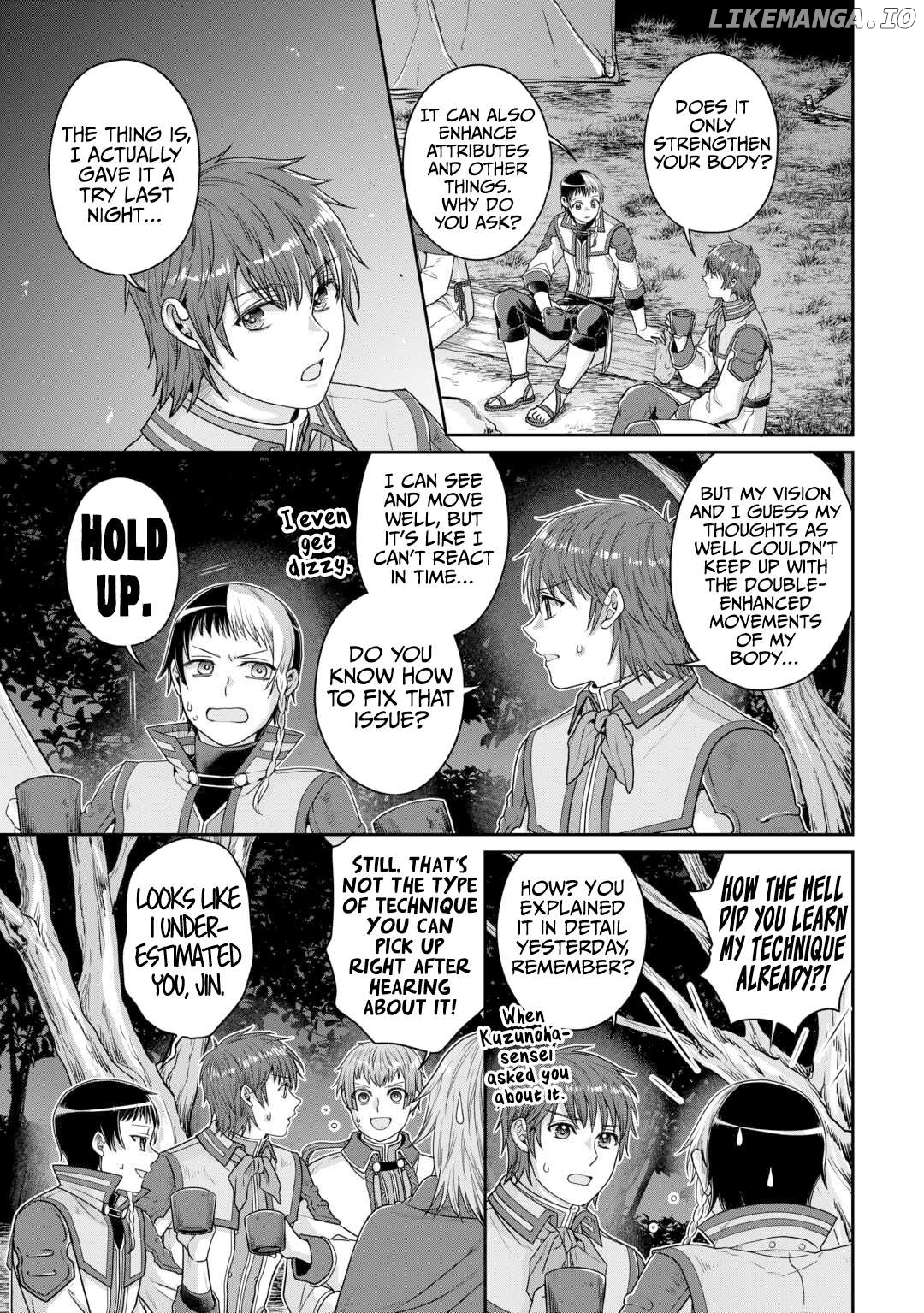 Tsuki ga Michibiku Isekai Douchuu Chapter 98 - page 4