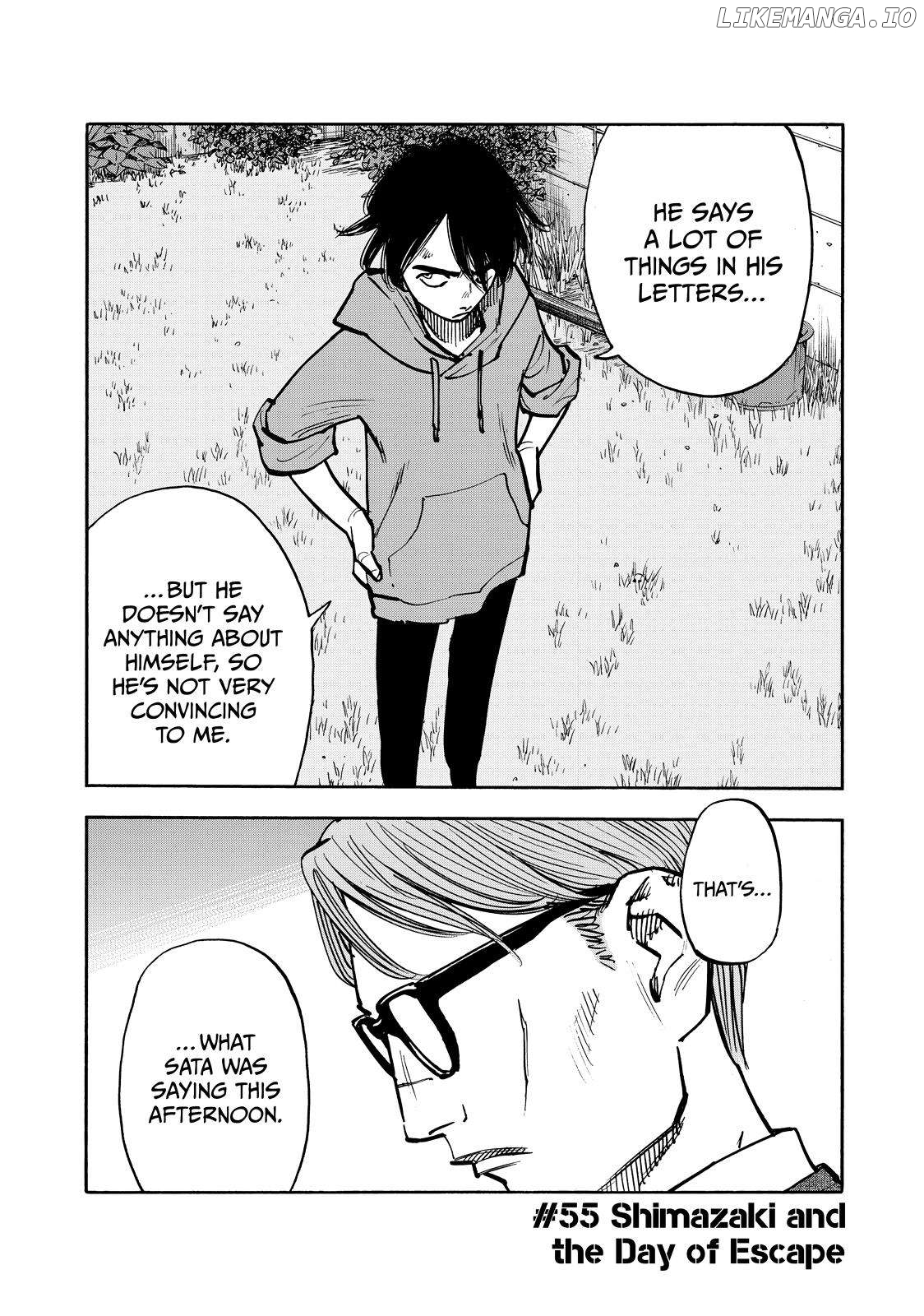 Dear Shimazaki In The Peaceful Land Chapter 55 - page 3