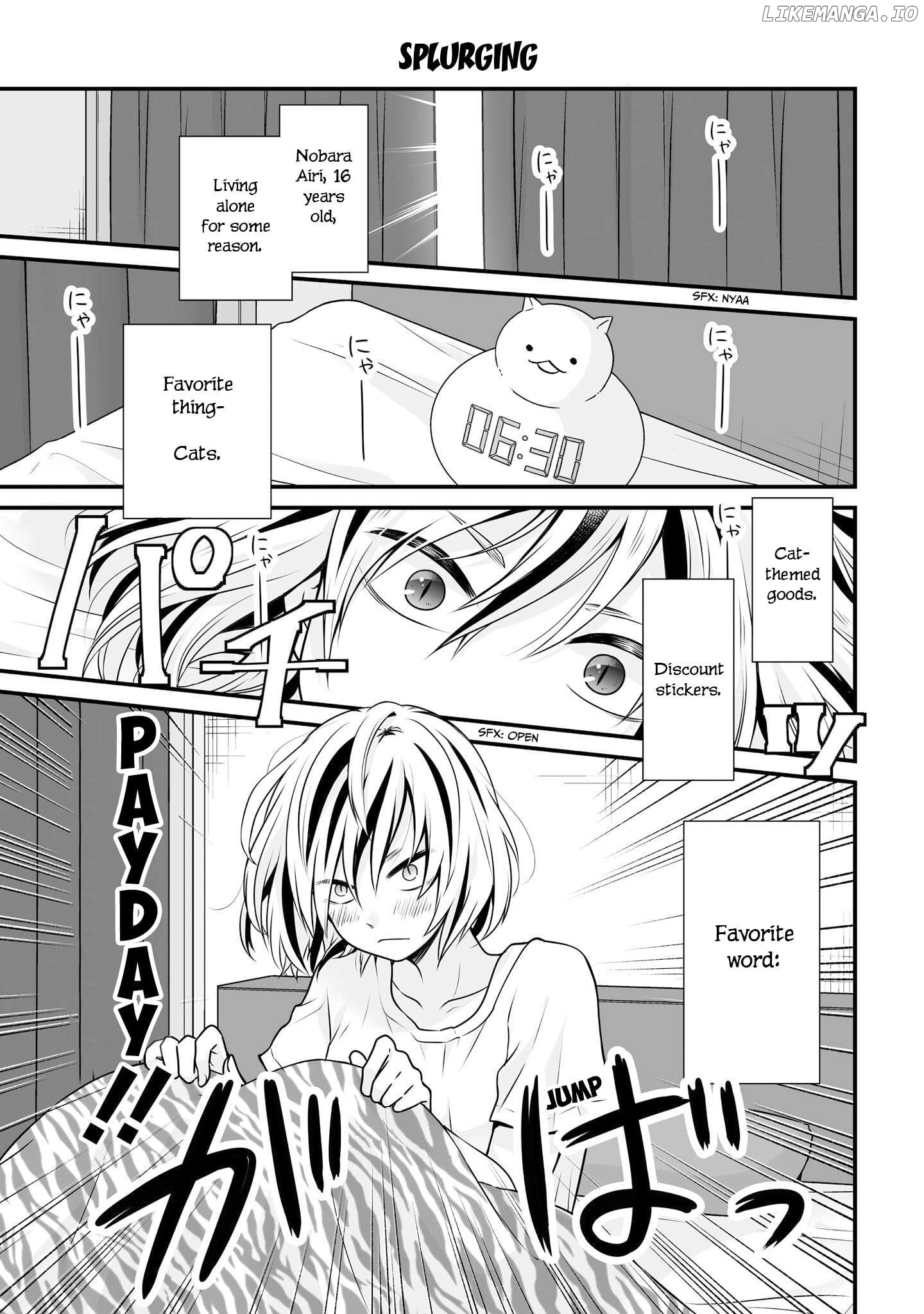 Joshikousei No Mudazukai Chapter 105 - page 1