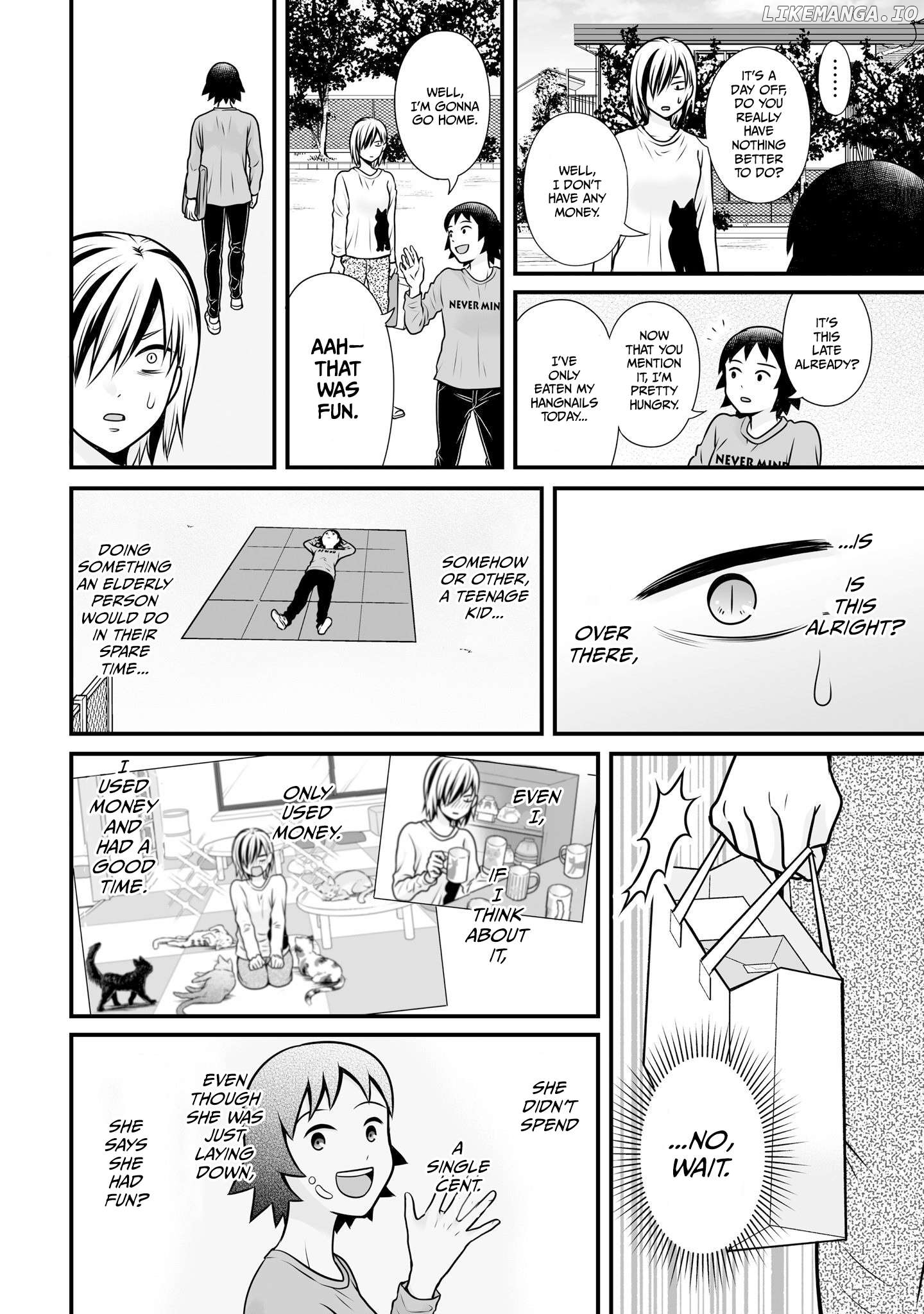 Joshikousei No Mudazukai Chapter 105 - page 14