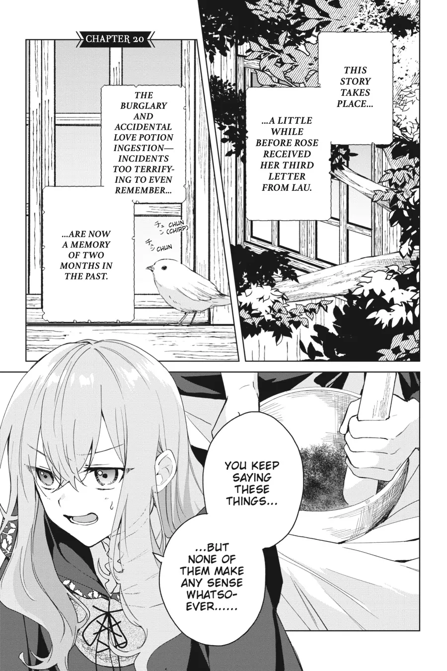 Hello, I Am A Witch, And My Crush Wants Me To Make A Love Potion! Chapter 20 - page 1