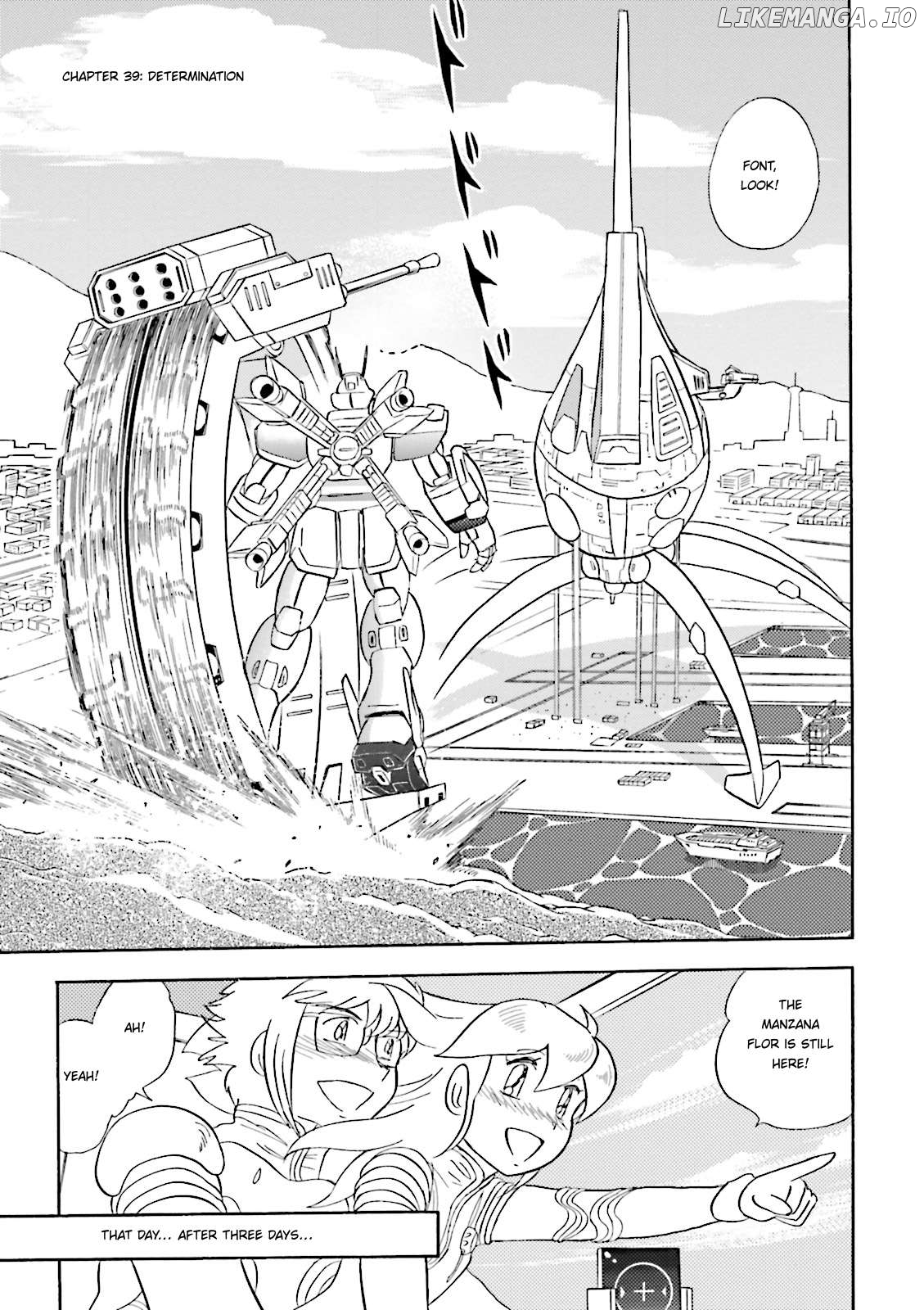 Kidou Senshi Crossbone Gundam Ghost Chapter 39 - page 1