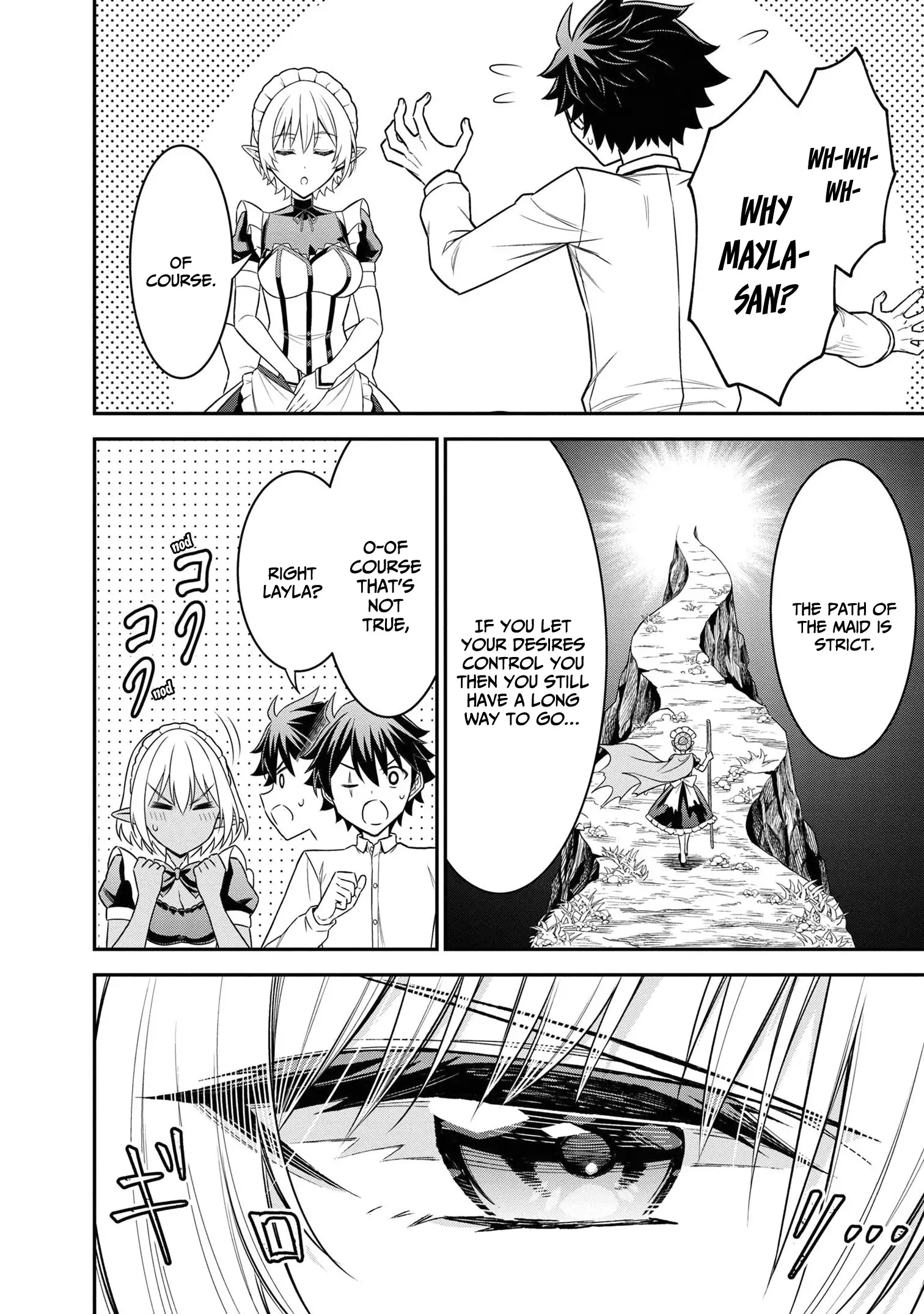 Kuro no Senki II: Isekai Teni Shita Boku ga Saikyou na no wa Bed no Ue dake no You desu Chapter 6.2 - page 10