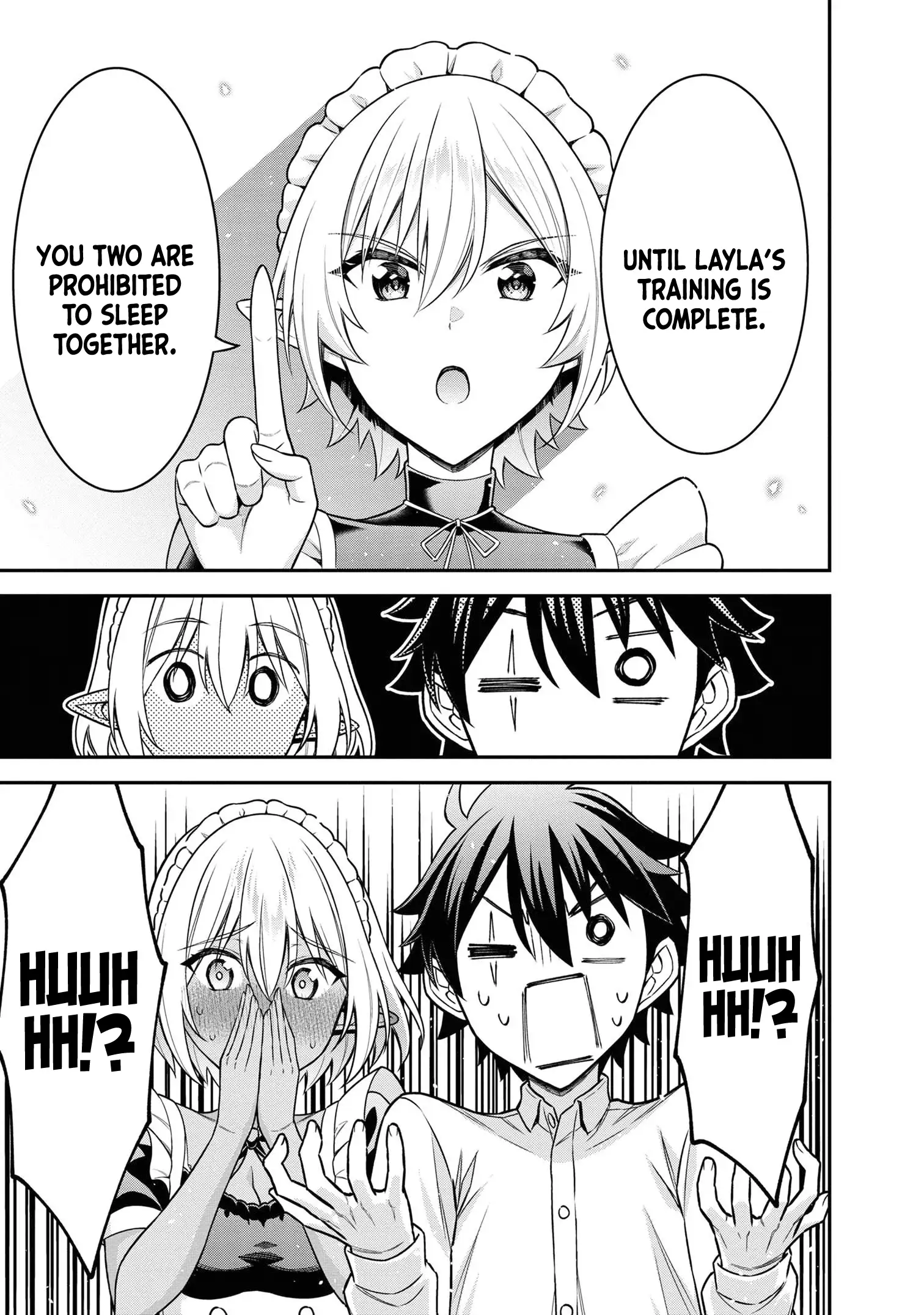 Kuro no Senki II: Isekai Teni Shita Boku ga Saikyou na no wa Bed no Ue dake no You desu Chapter 6.2 - page 9