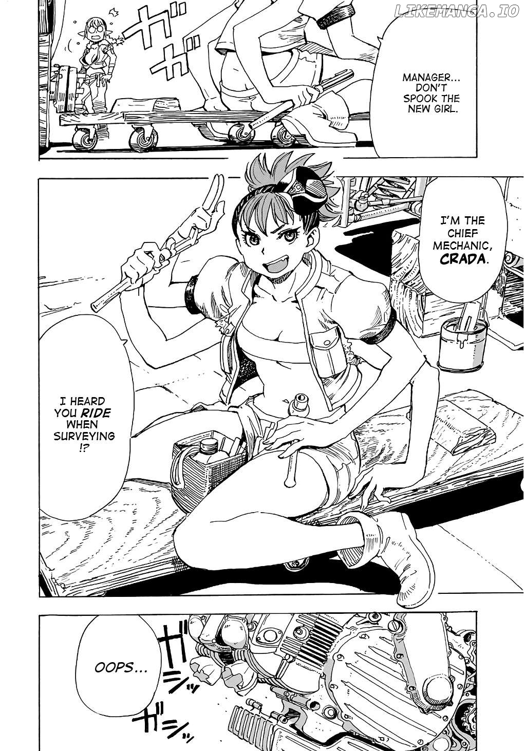 Elf And Bike And Imperial Geographic Surveyor And… Chapter 12 - page 4