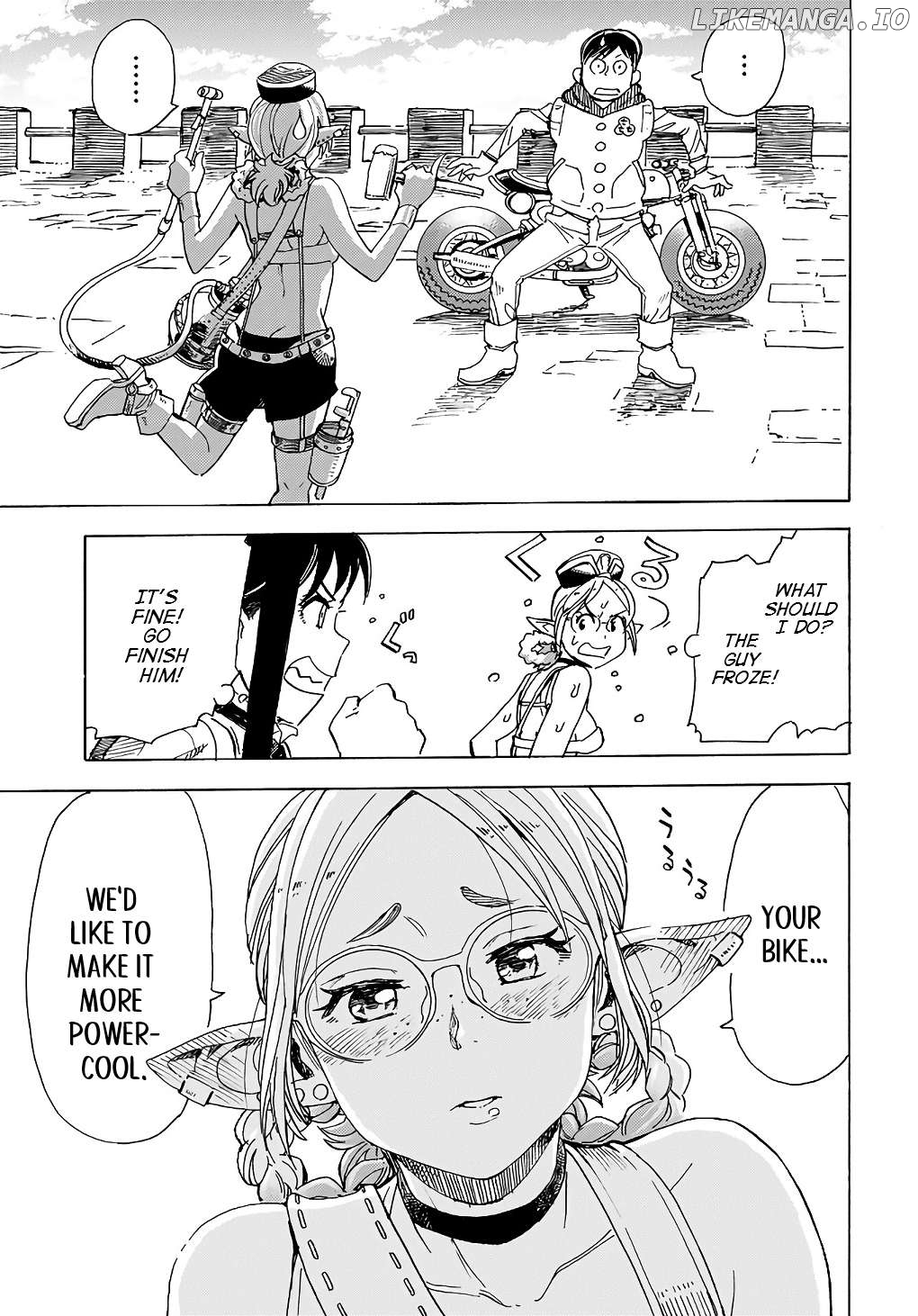 Elf And Bike And Imperial Geographic Surveyor And… Chapter 12 - page 7