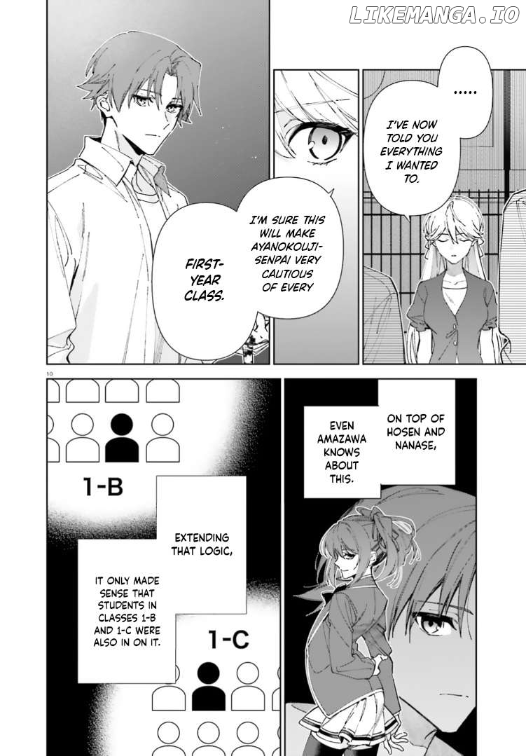 Youkoso Jitsuryoku Shijou Shugi No Kyoushitsu E: 2-Nensei-Hen Chapter 18 - page 10