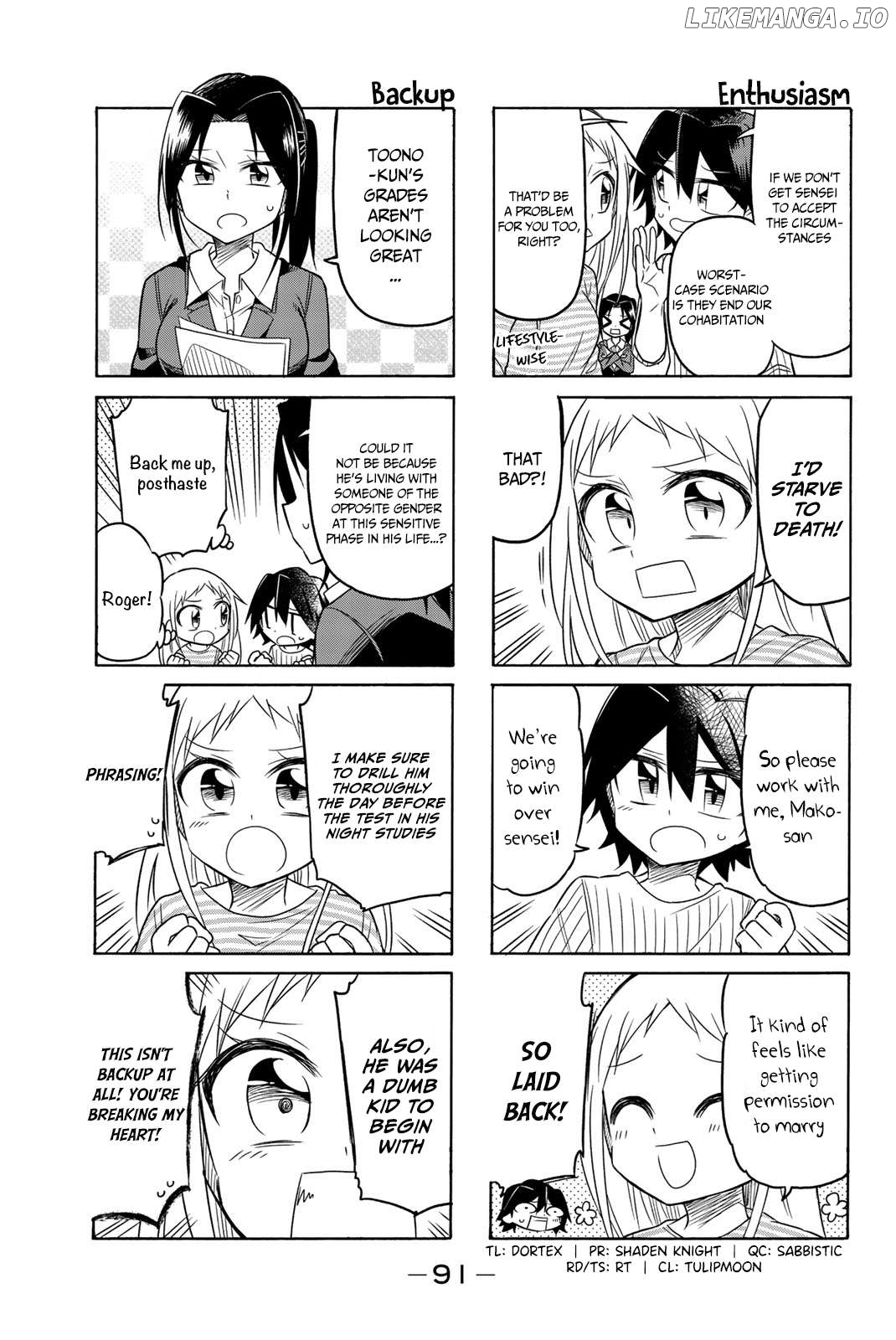 Mako-san Wa Shindemo Jiritsu Shinai Chapter 57 - page 4