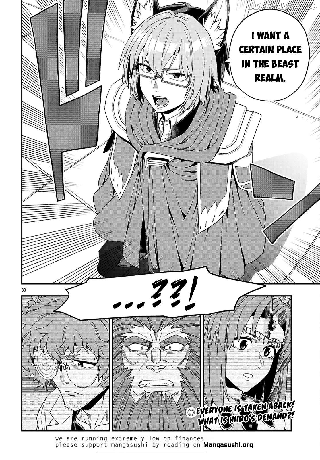 Konjiki no Moji Tsukai - Yuusha Yonin ni Makikomareta Unique Cheat Chapter 109 - page 31