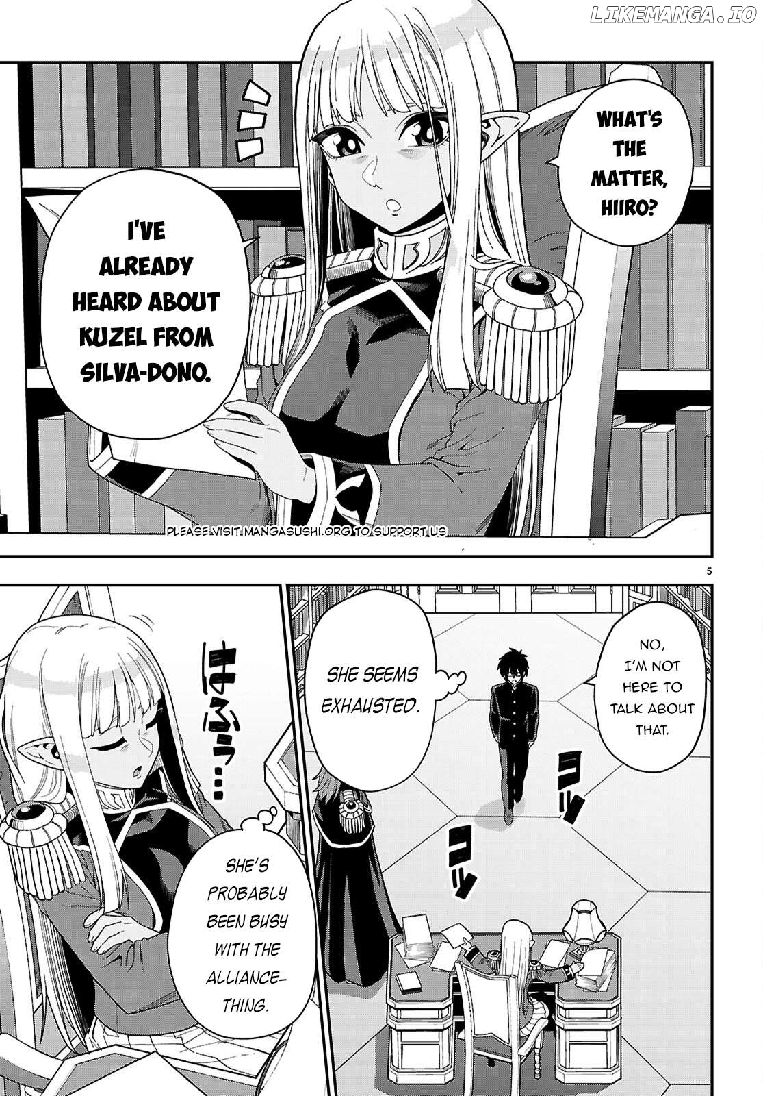 Konjiki no Moji Tsukai - Yuusha Yonin ni Makikomareta Unique Cheat Chapter 109 - page 6