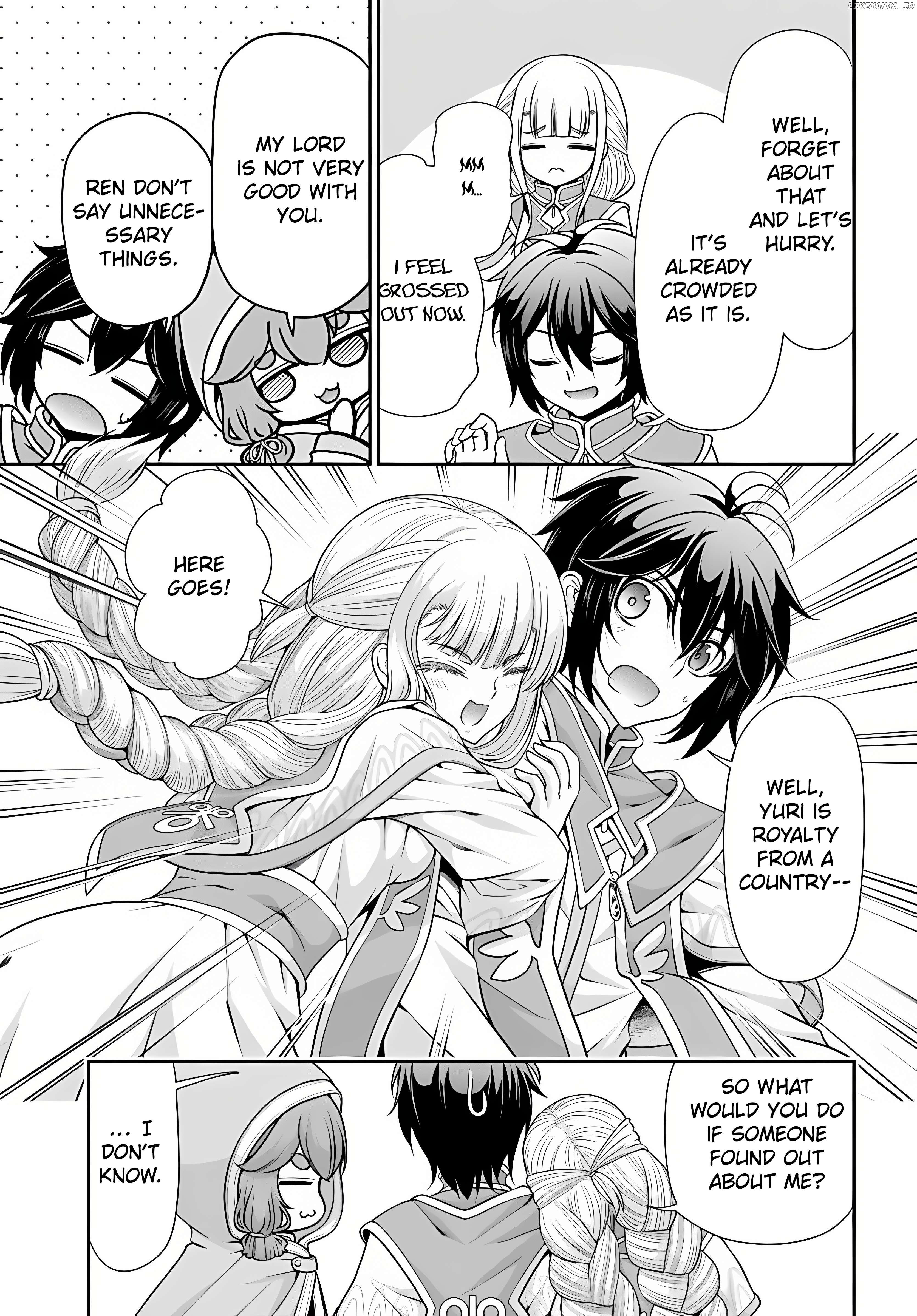 Tenohira Kaitaku Mura De Isekai Kenkokuki Fueteku Yome-Tachi To Nonbiri Mujintou Life Chapter 50 - page 12