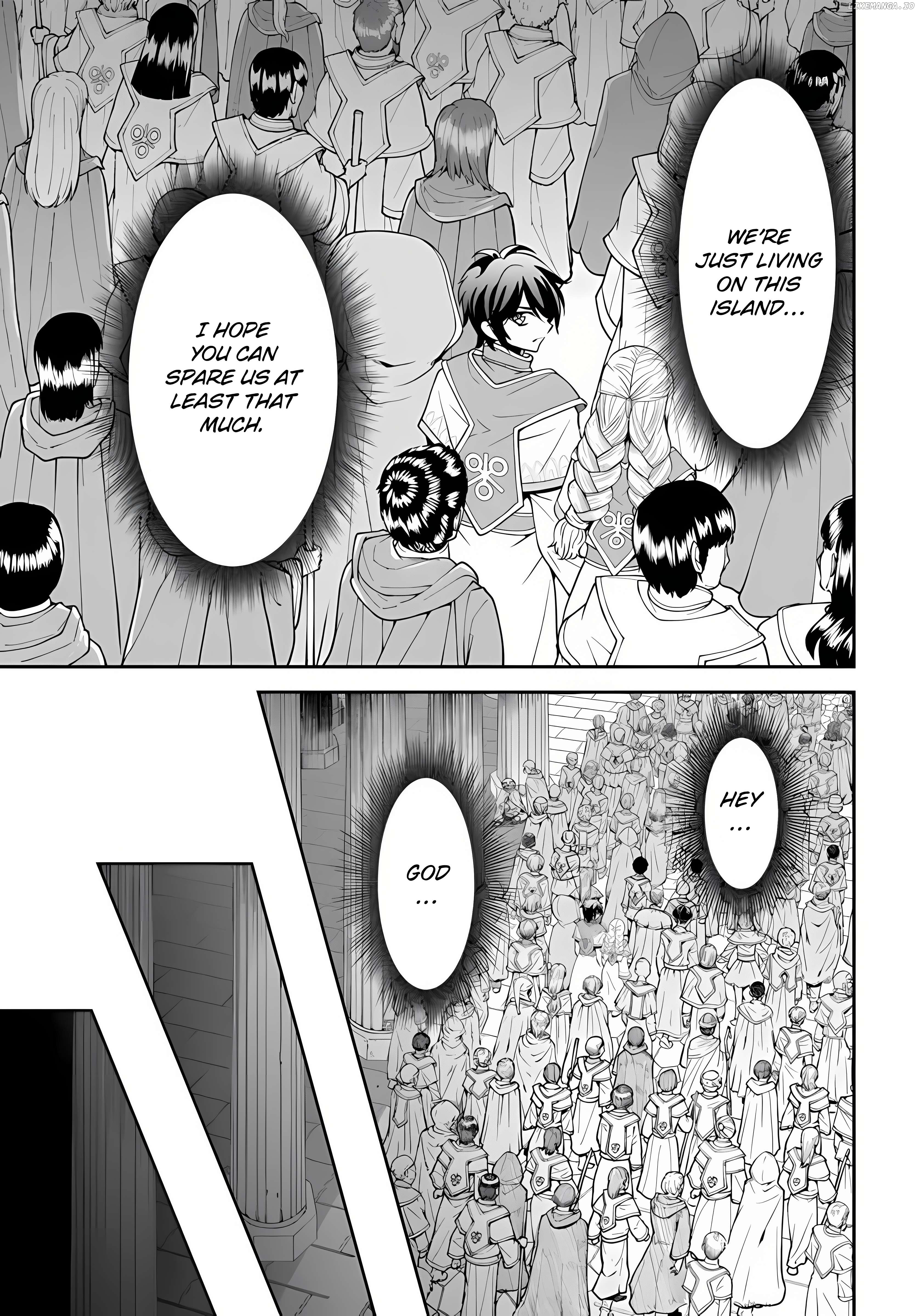 Tenohira Kaitaku Mura De Isekai Kenkokuki Fueteku Yome-Tachi To Nonbiri Mujintou Life Chapter 50 - page 20