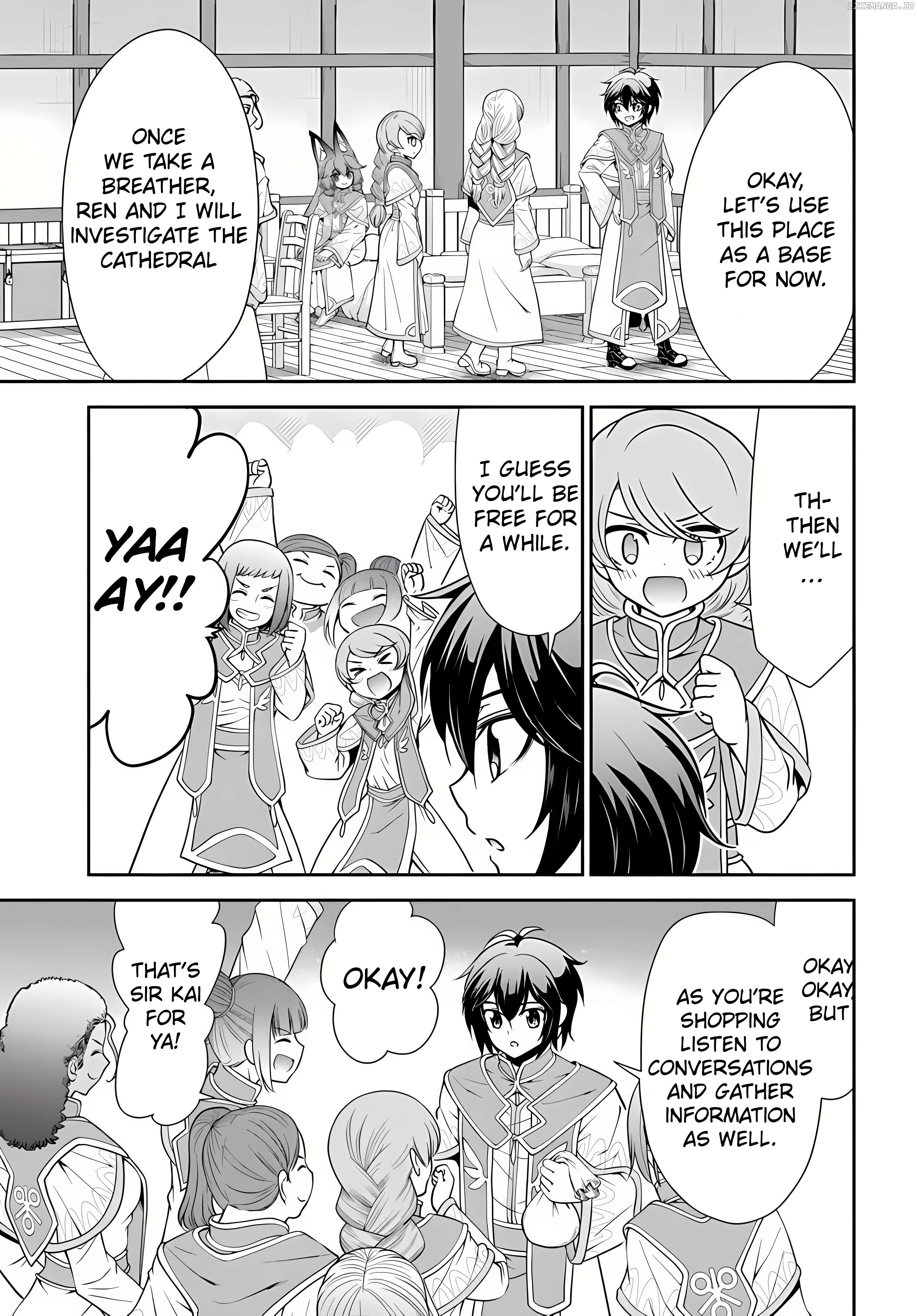 Tenohira Kaitaku Mura De Isekai Kenkokuki Fueteku Yome-Tachi To Nonbiri Mujintou Life Chapter 50 - page 6