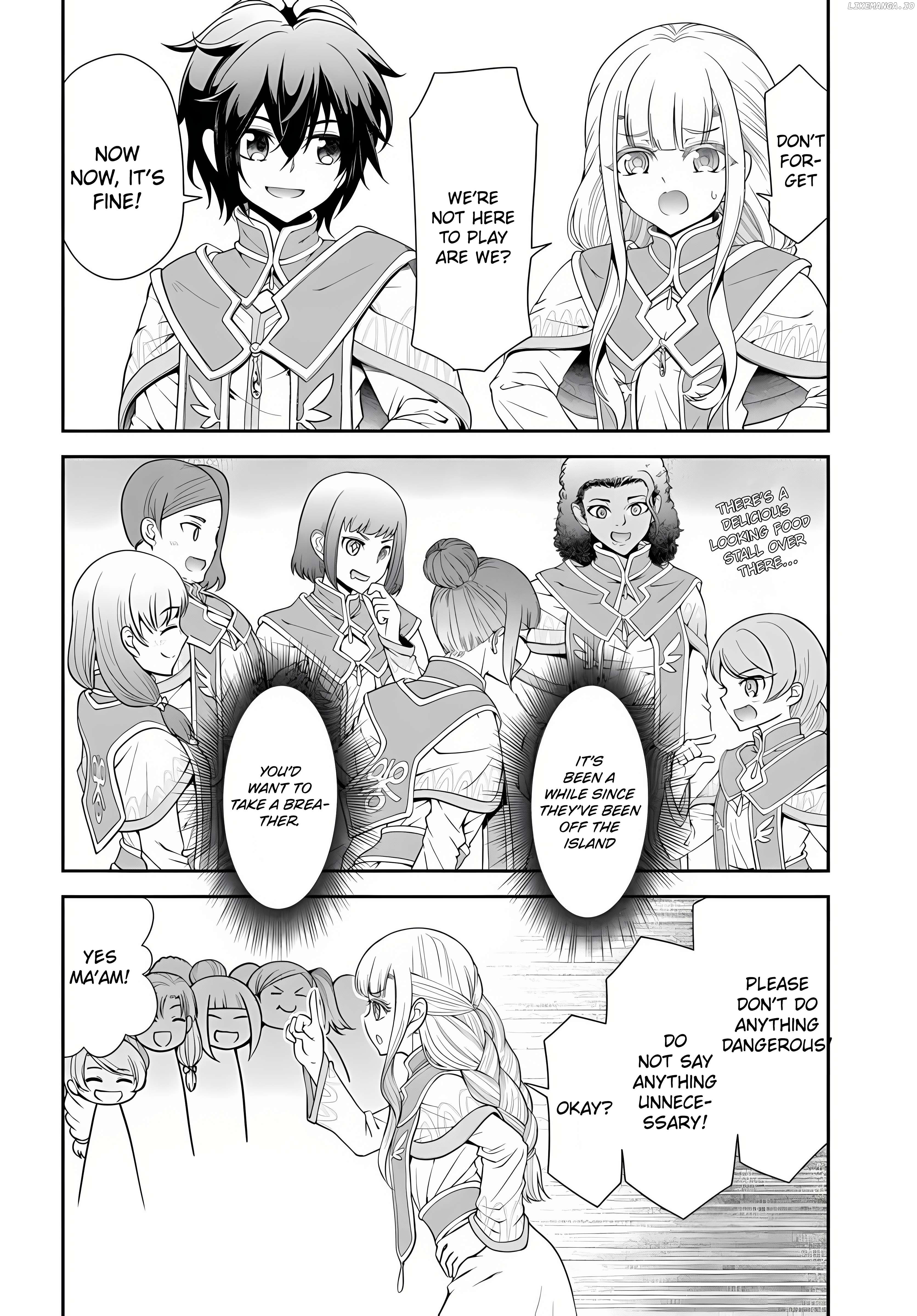 Tenohira Kaitaku Mura De Isekai Kenkokuki Fueteku Yome-Tachi To Nonbiri Mujintou Life Chapter 50 - page 7