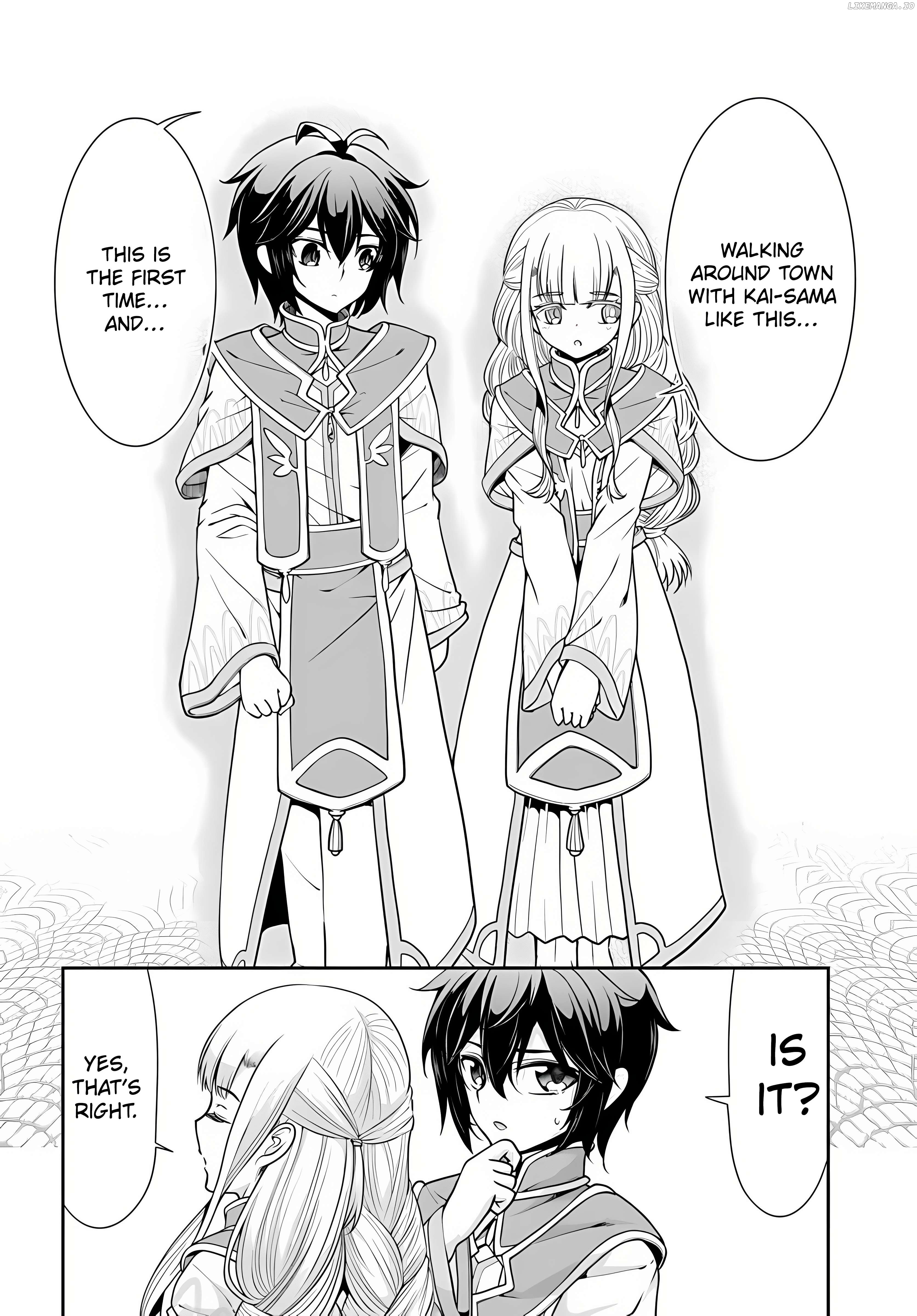 Tenohira Kaitaku Mura De Isekai Kenkokuki Fueteku Yome-Tachi To Nonbiri Mujintou Life Chapter 50 - page 9