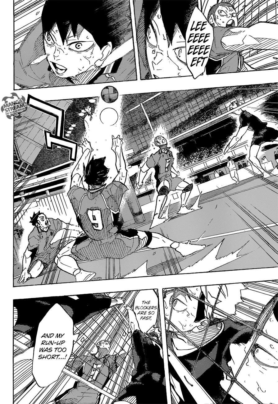 Haikyuu!! - Manga chapter 289 - page 14