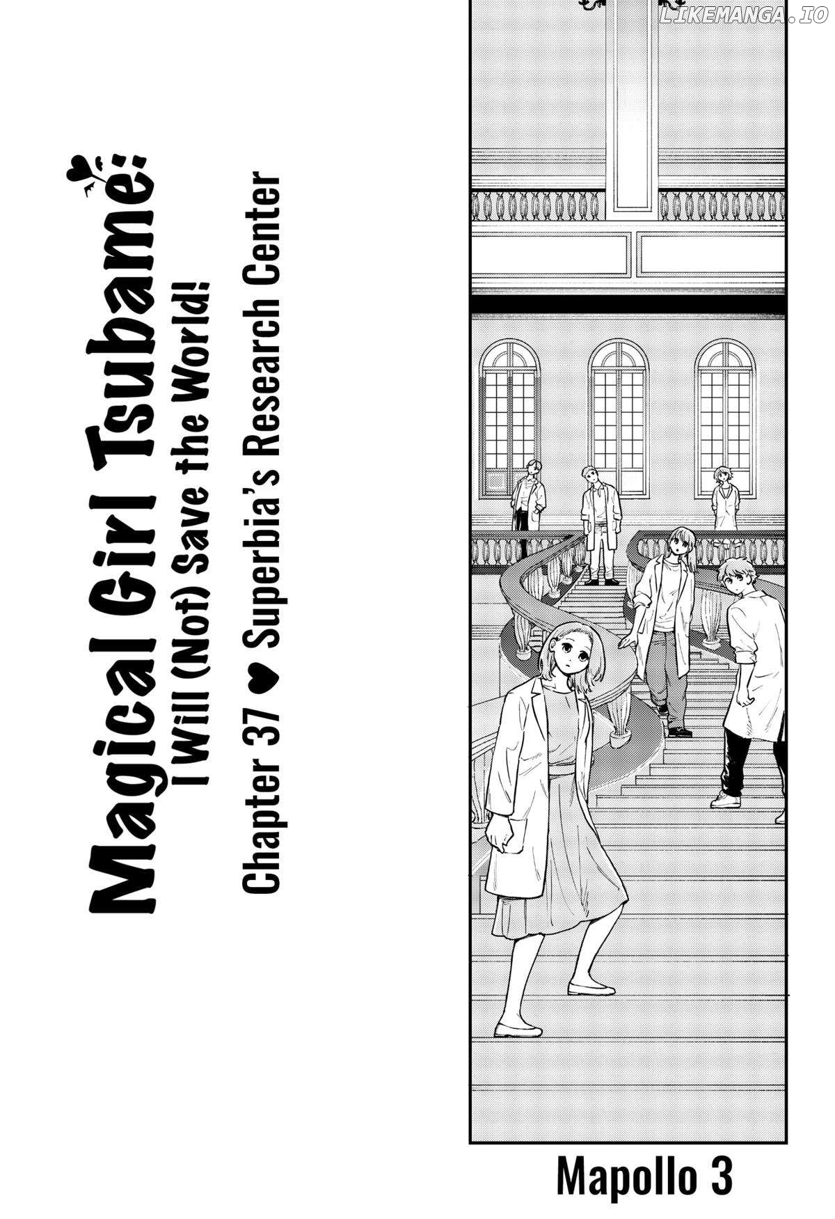 Magical Girl Tsubame: I Will (Not) Save the World! Chapter 37 - page 1