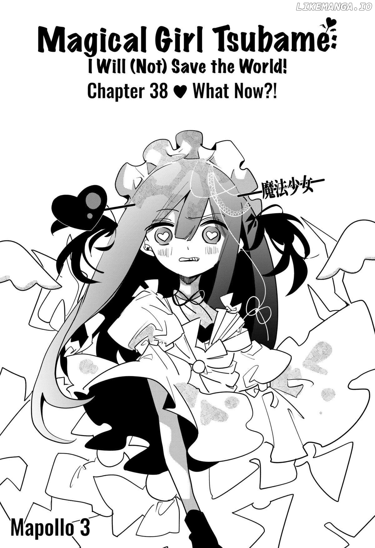 Magical Girl Tsubame: I Will (Not) Save the World! Chapter 38 - page 1