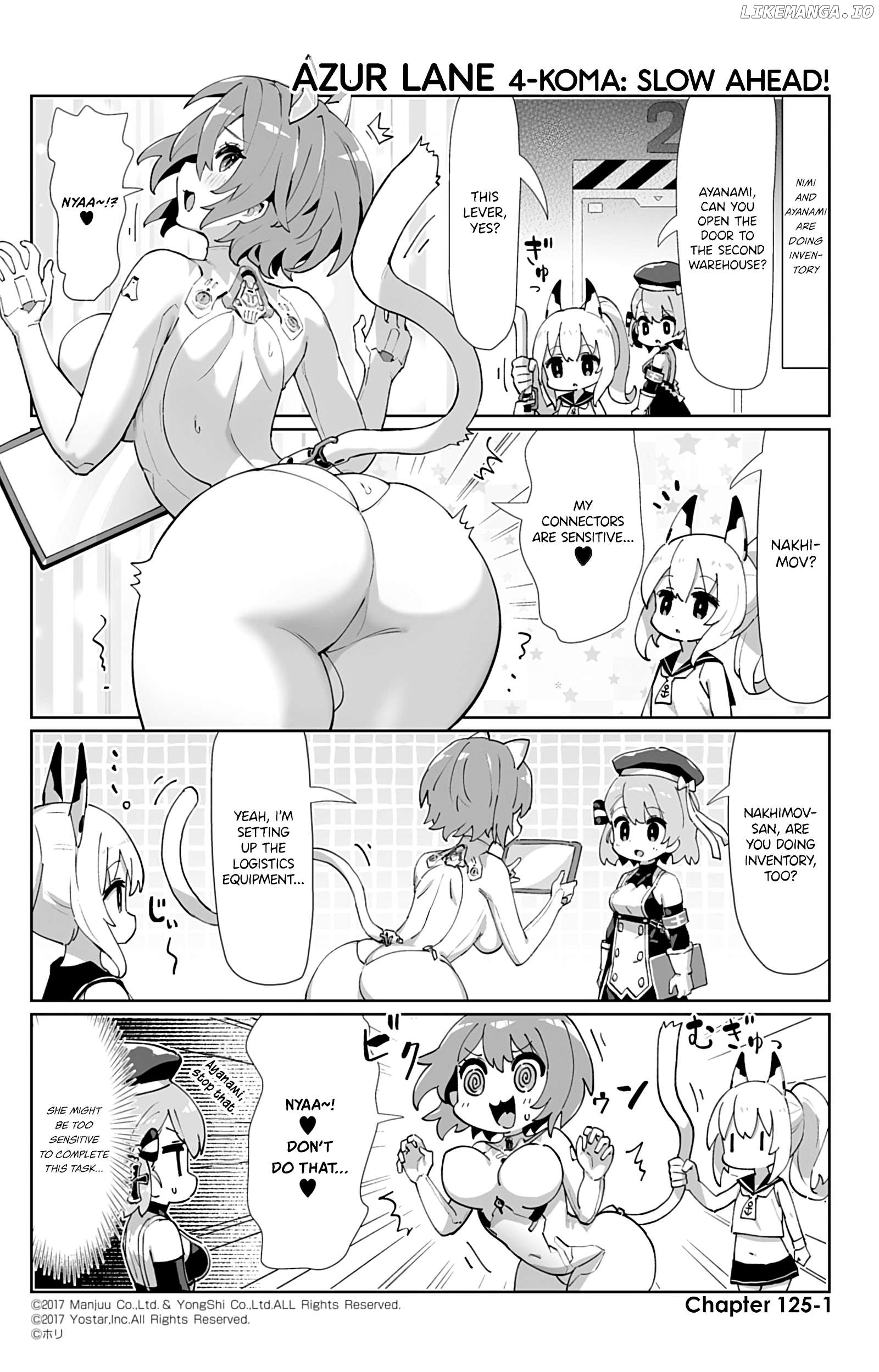 Azur Lane 4-Koma: Slow Ahead Chapter 125 - page 1