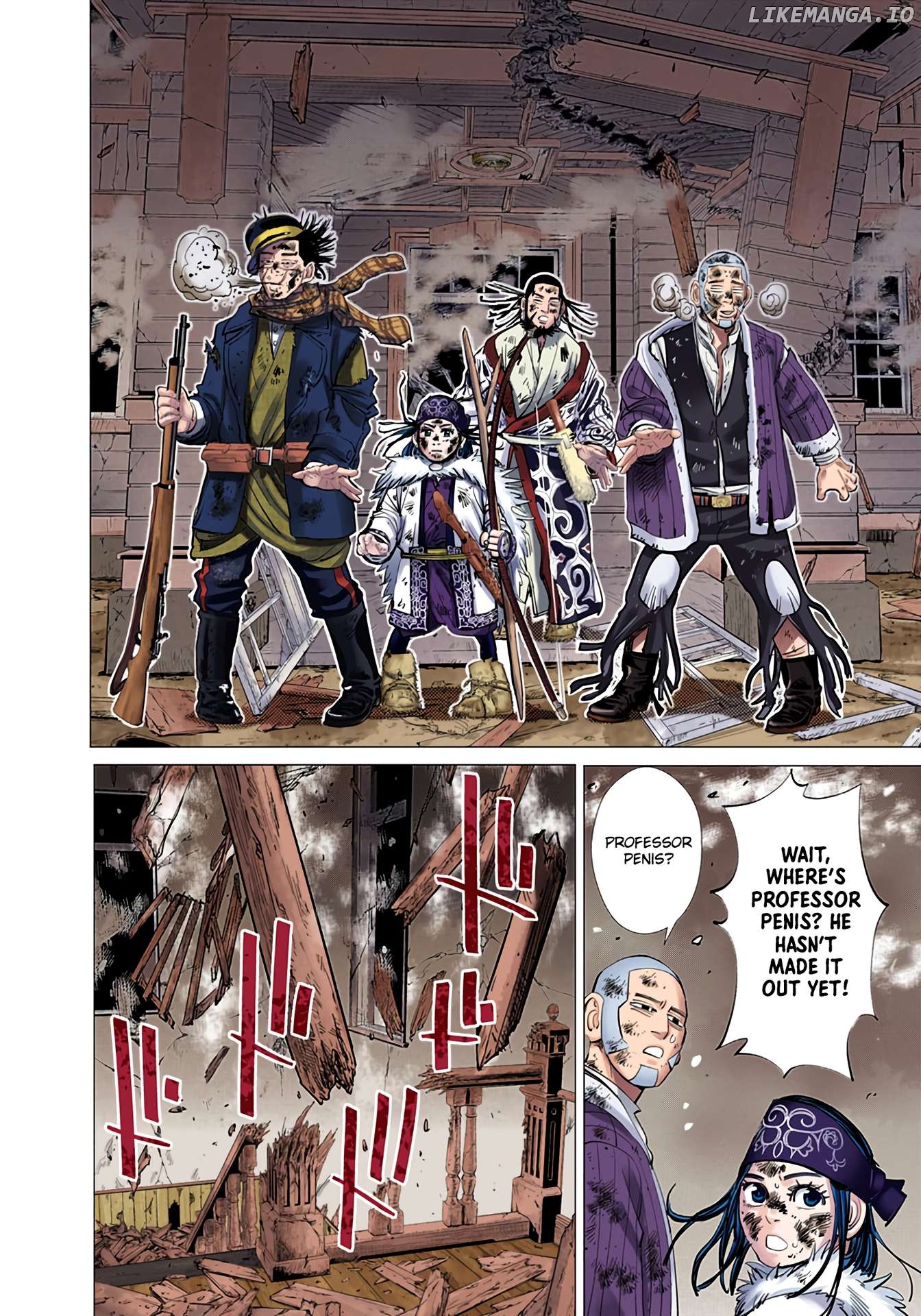 Golden Kamuy - Digital Colored Comics Chapter 62 - page 15